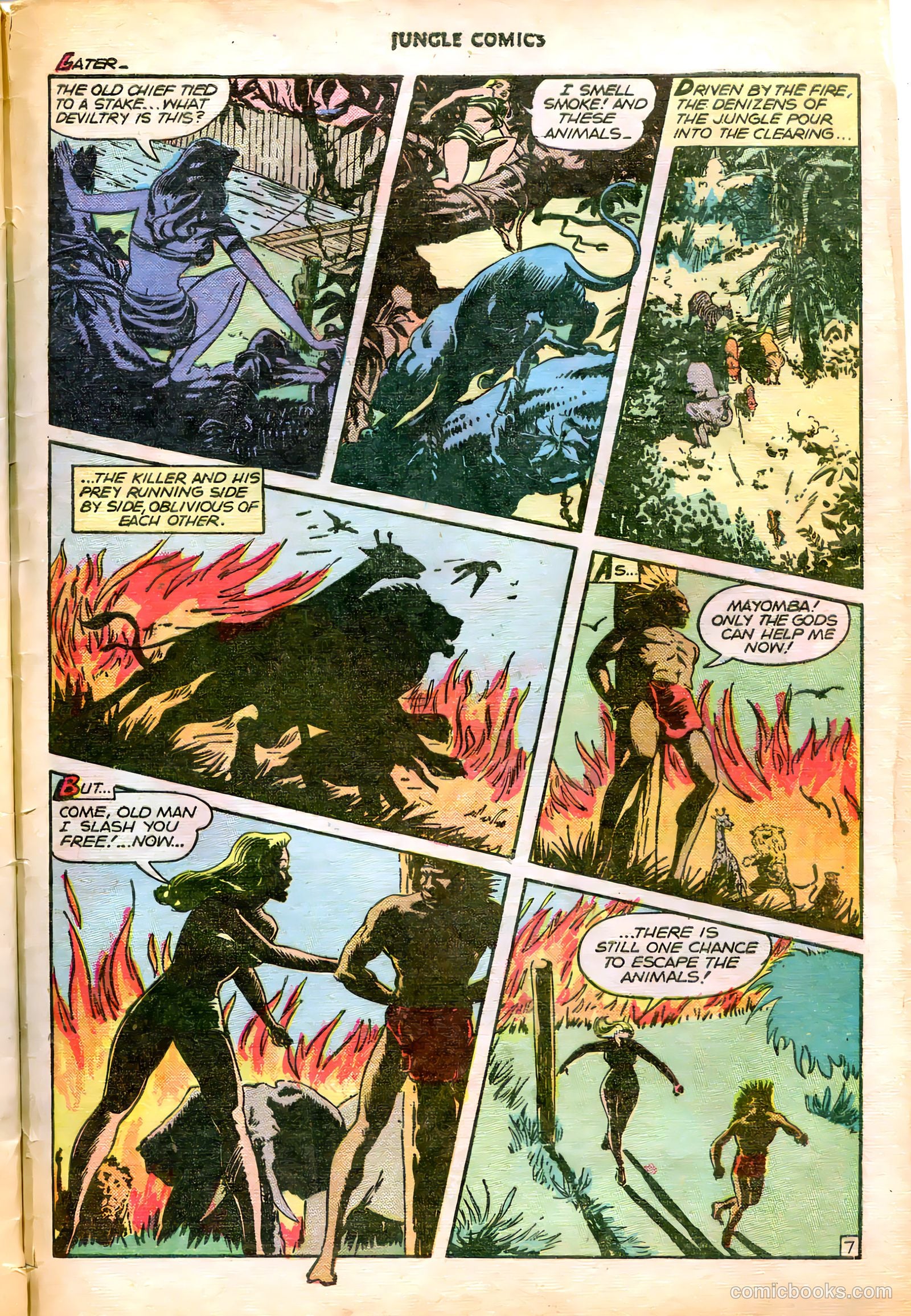 Jungle Comics #82 — page 49 of 52