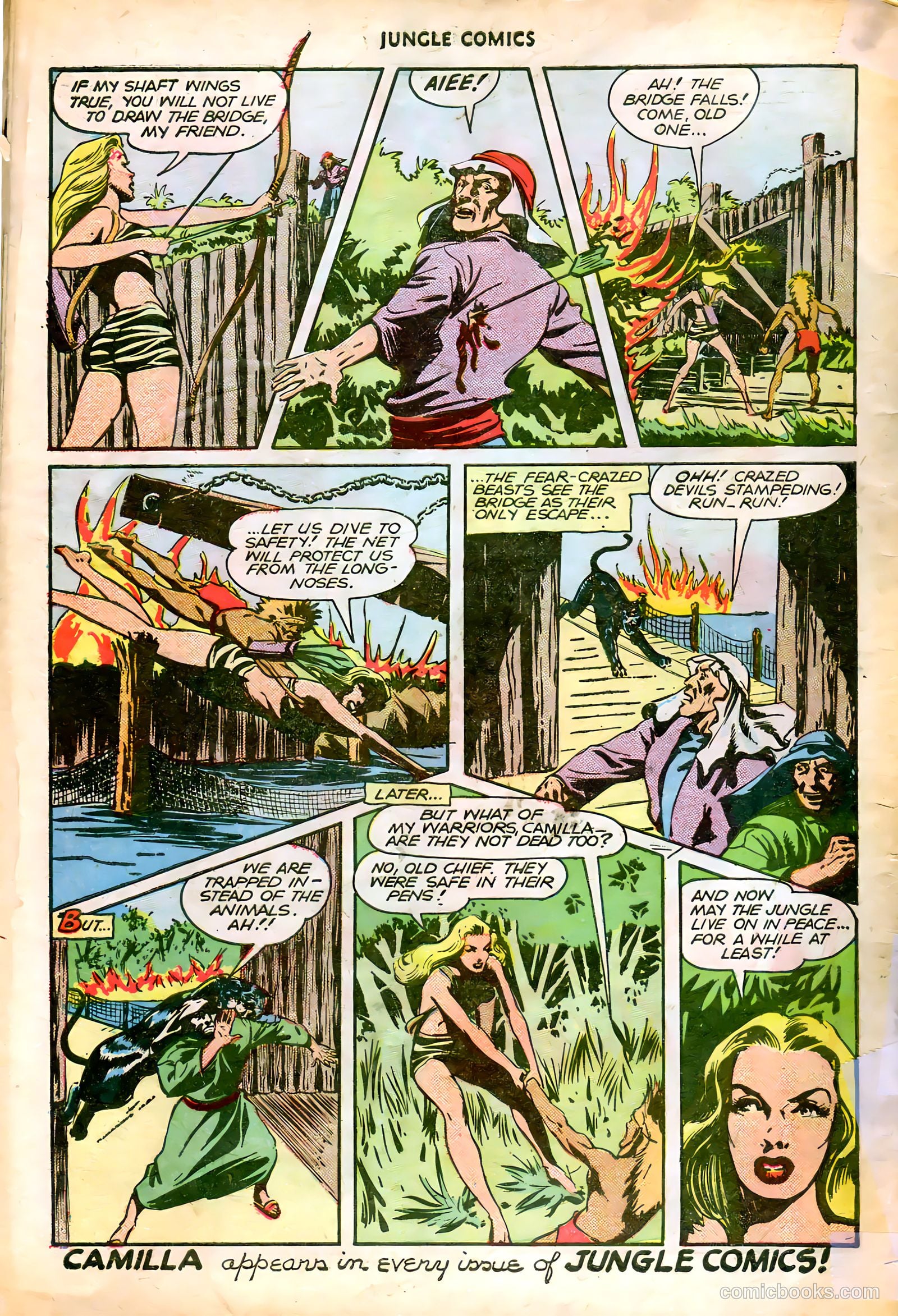 Jungle Comics #82 — page 50 of 52