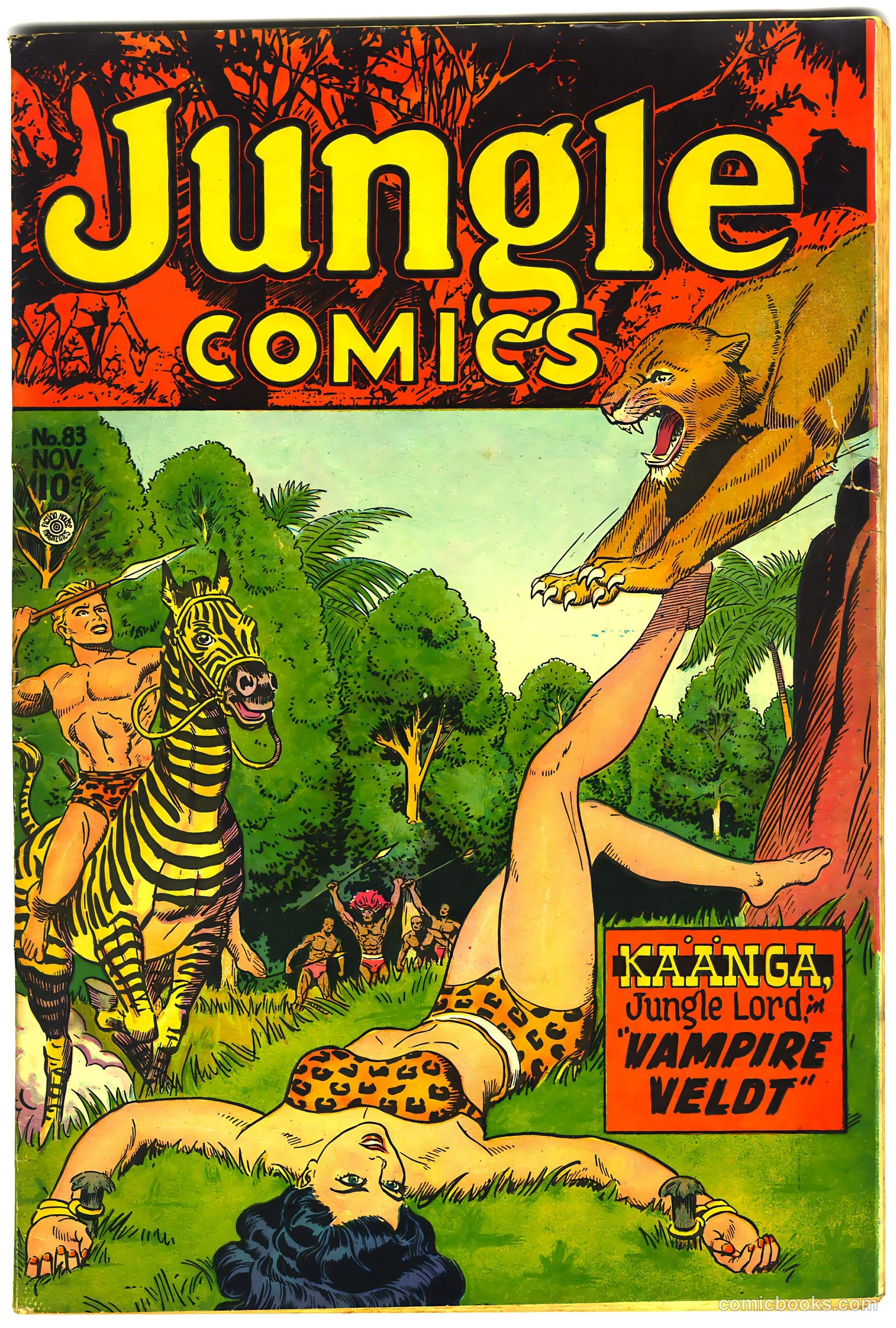 Jungle Comics #83 — page 1 of 53