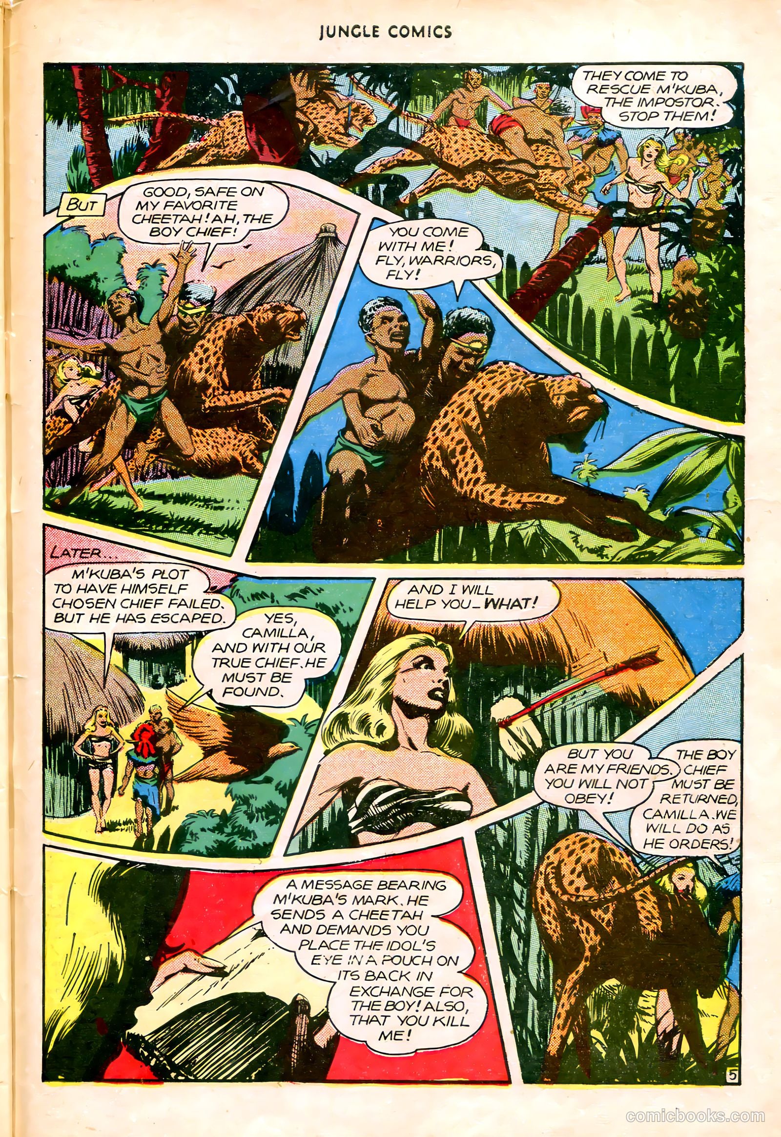 Jungle Comics #83 — page 48 of 53