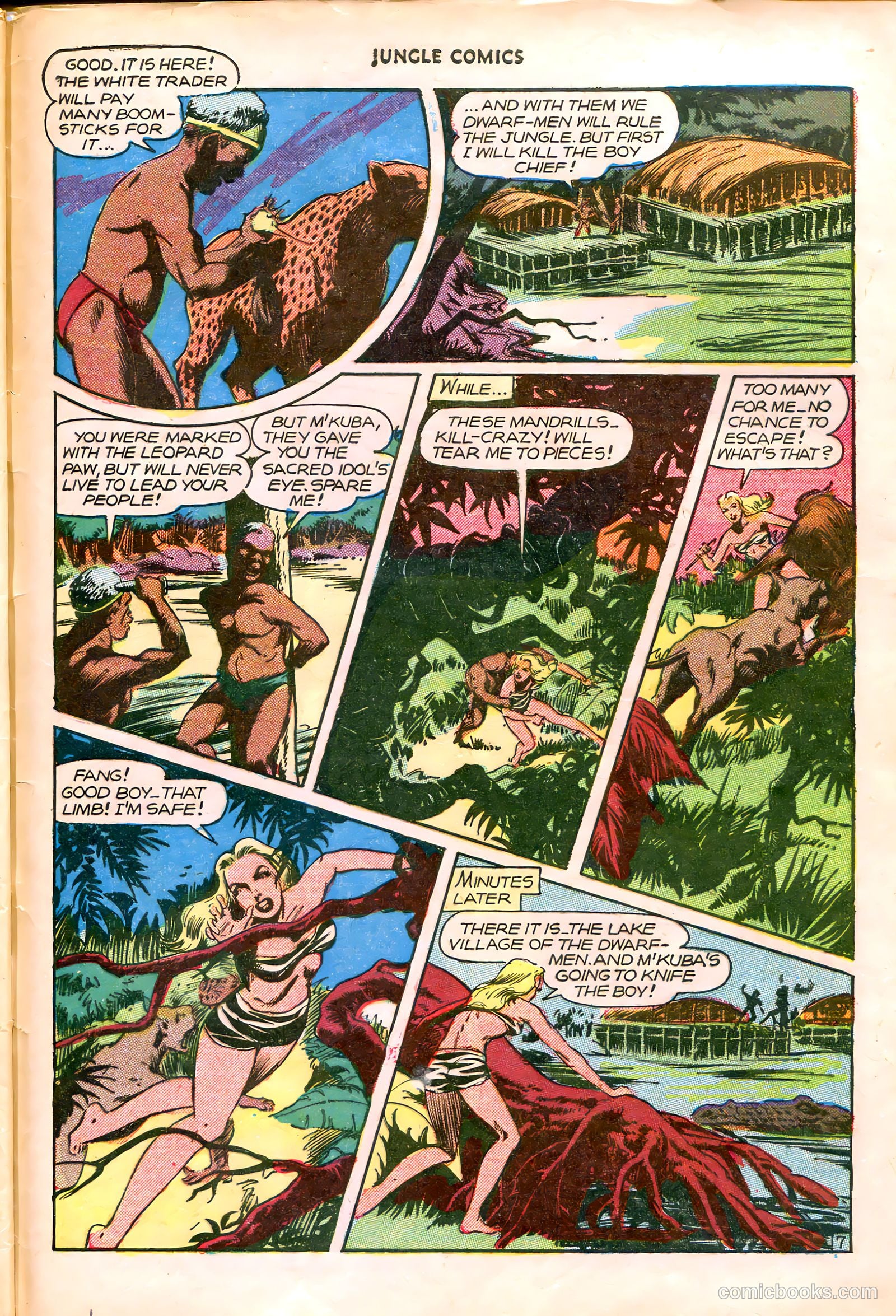 Jungle Comics #83 — page 50 of 53