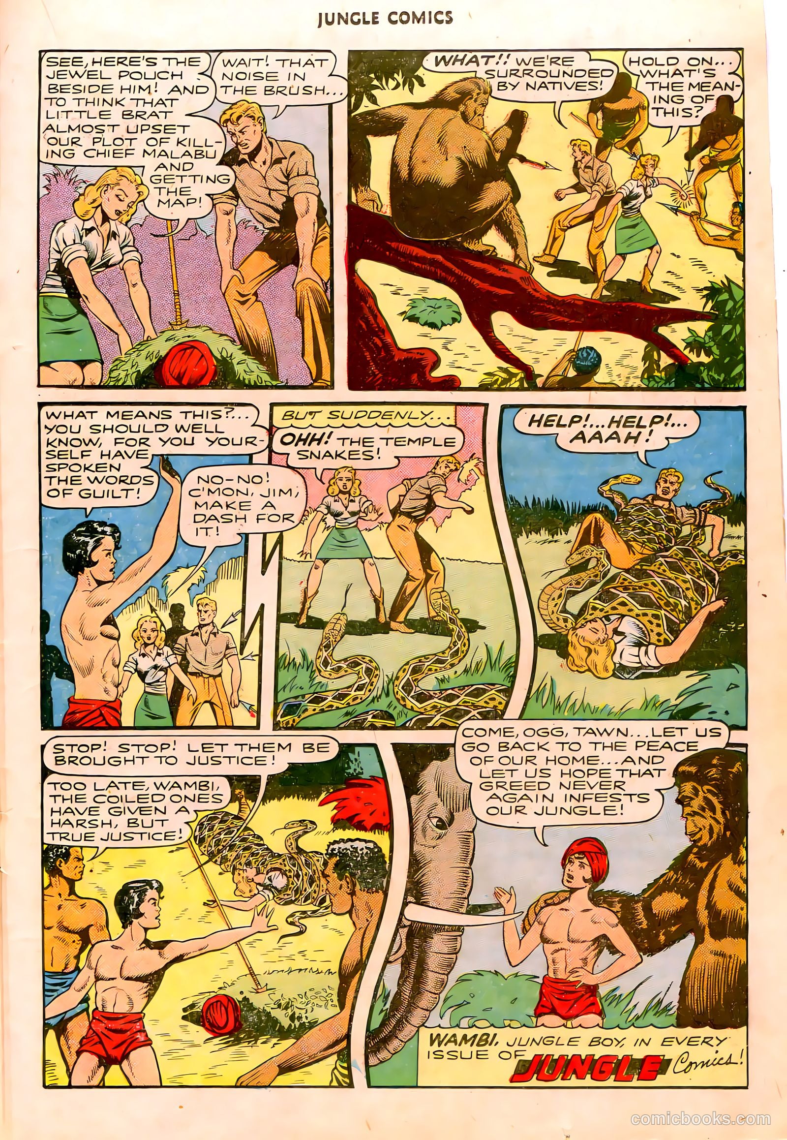 Jungle Comics #84 — page 34 of 53