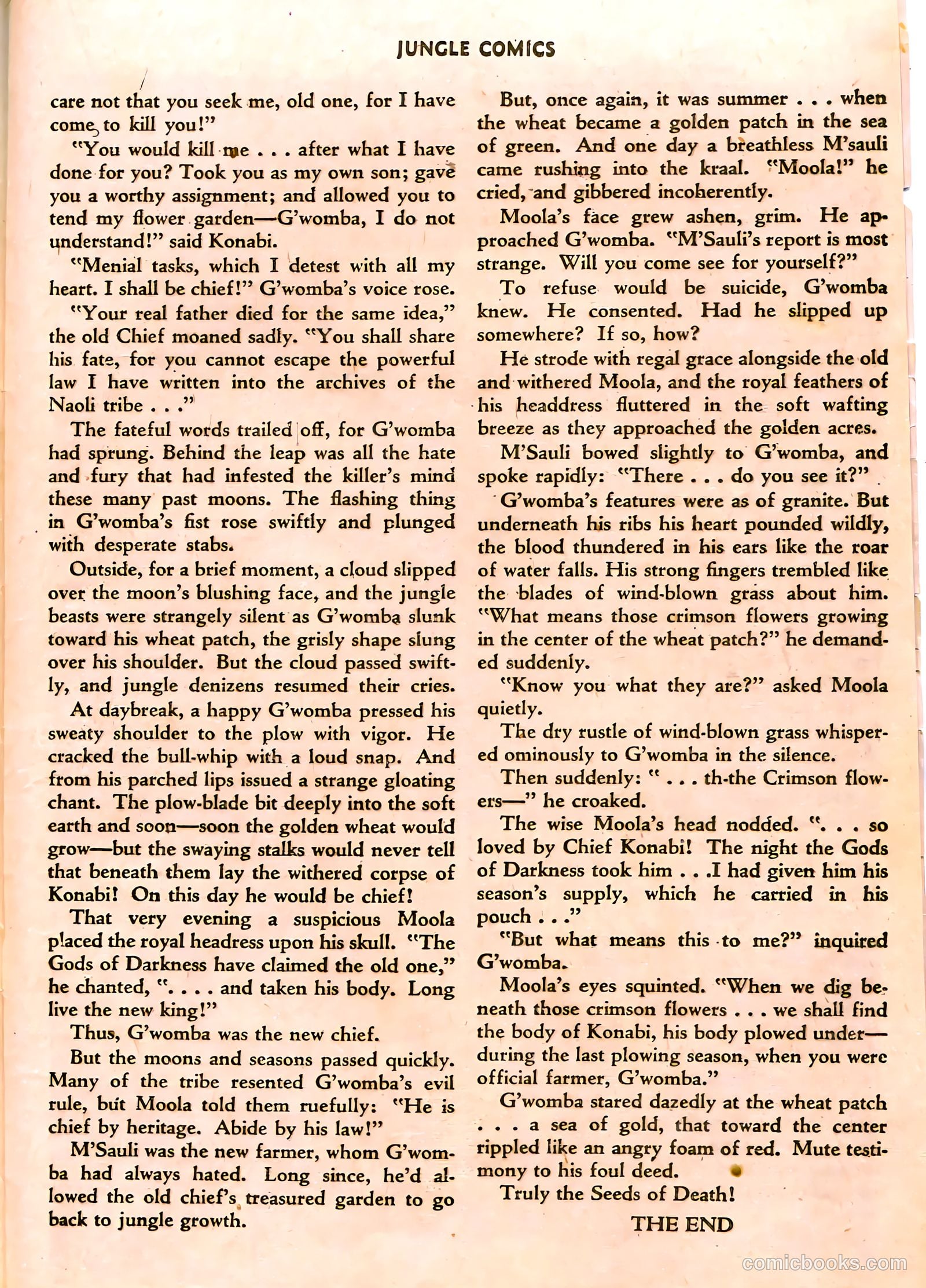 Jungle Comics #84 — page 36 of 53