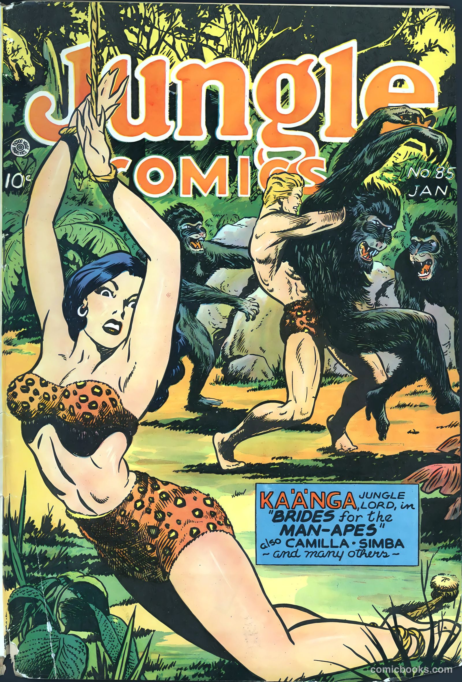 Jungle Comics #85 — page 1 of 52