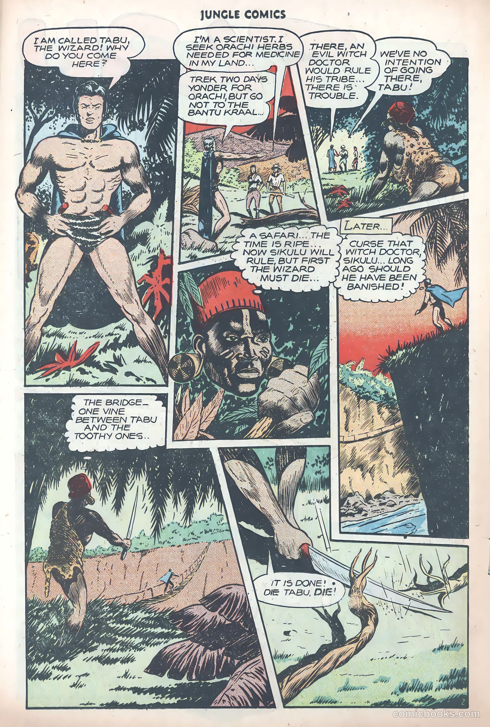 Jungle Comics #85 — page 38 of 52