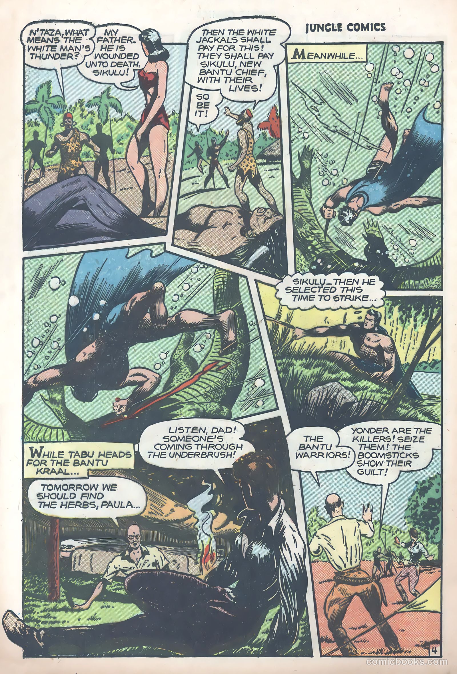 Jungle Comics #85 — page 40 of 52