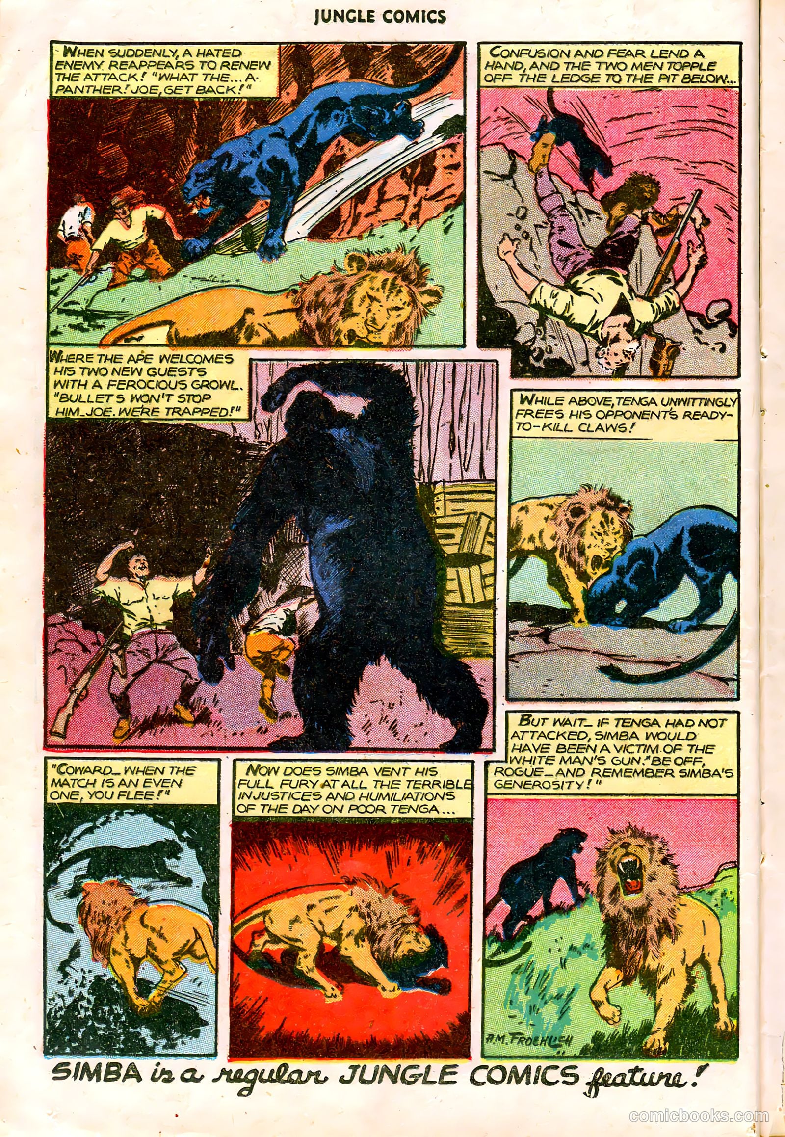Jungle Comics #86 — page 19 of 53