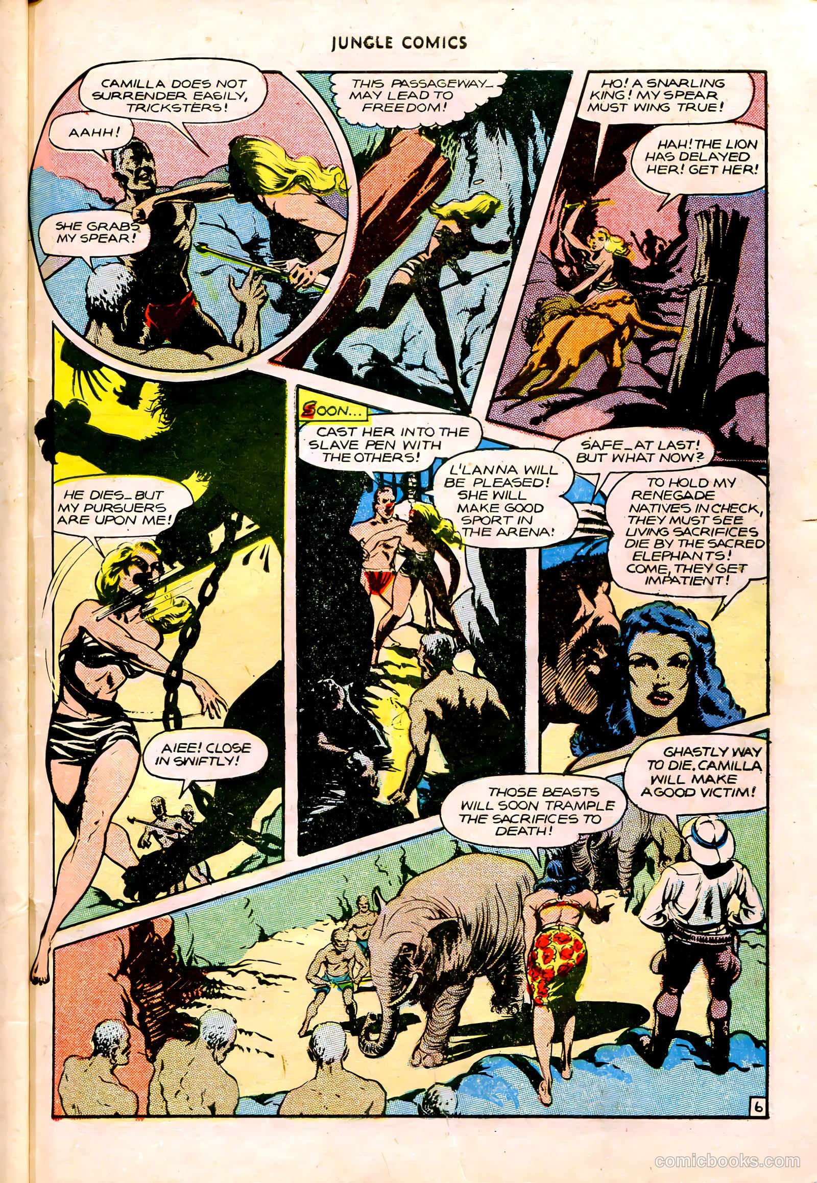 Jungle Comics #86 — page 48 of 53