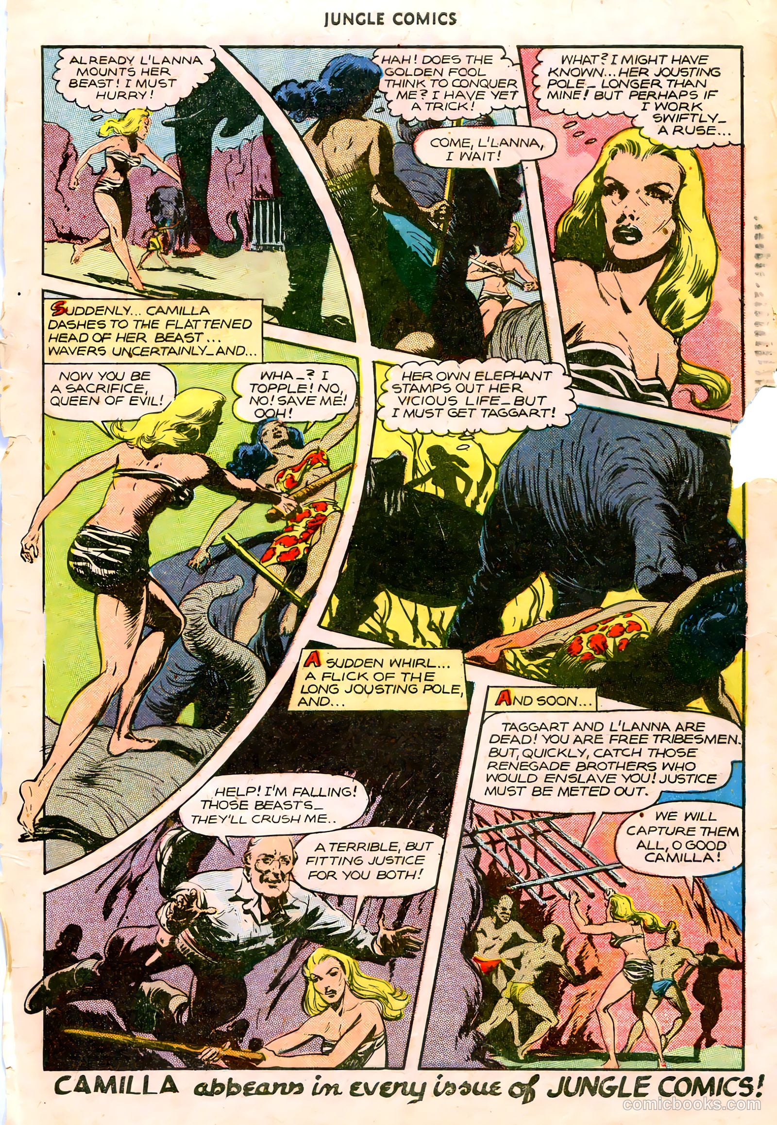 Jungle Comics #86 — page 50 of 53