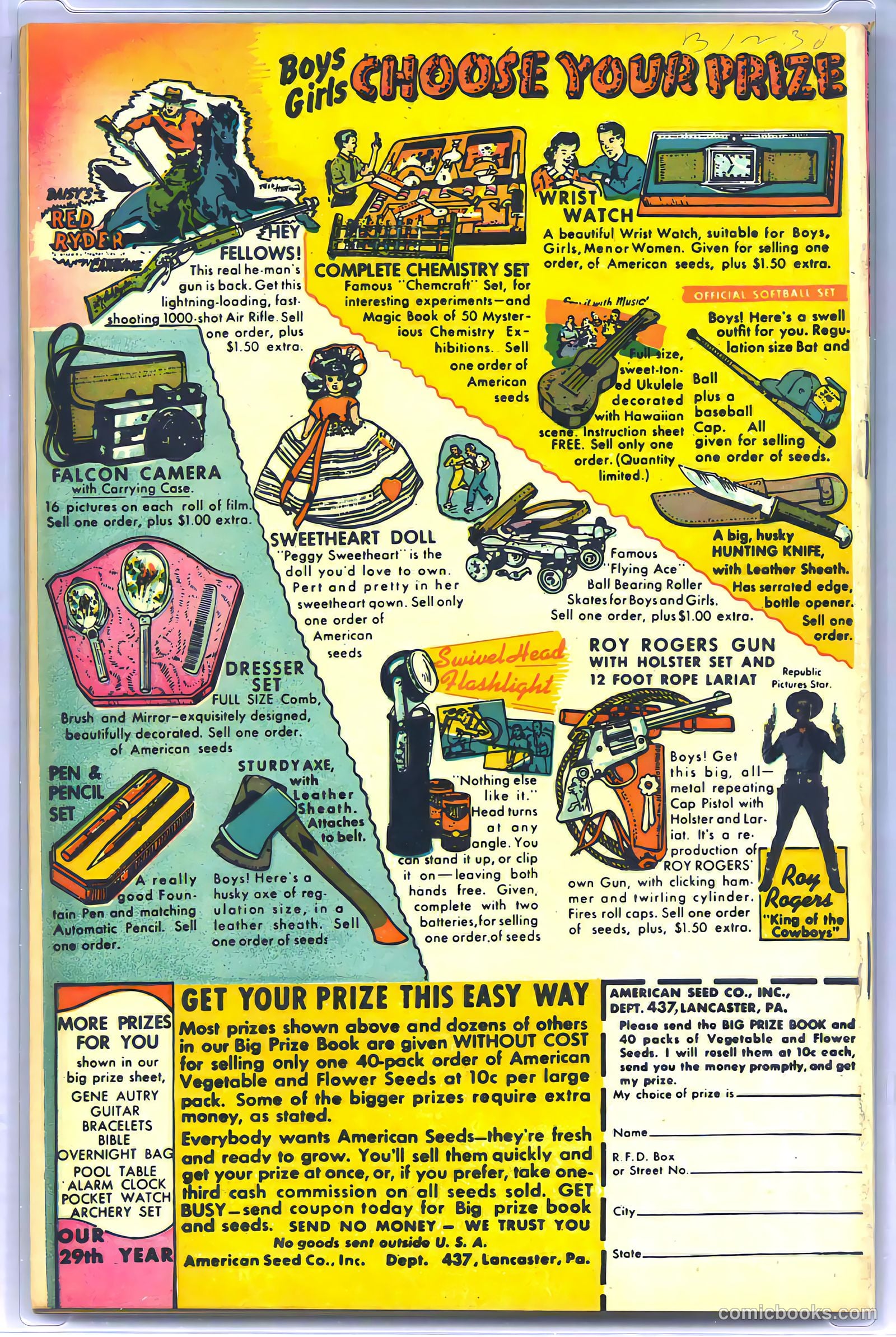 Jungle Comics #86 — page 53 of 53