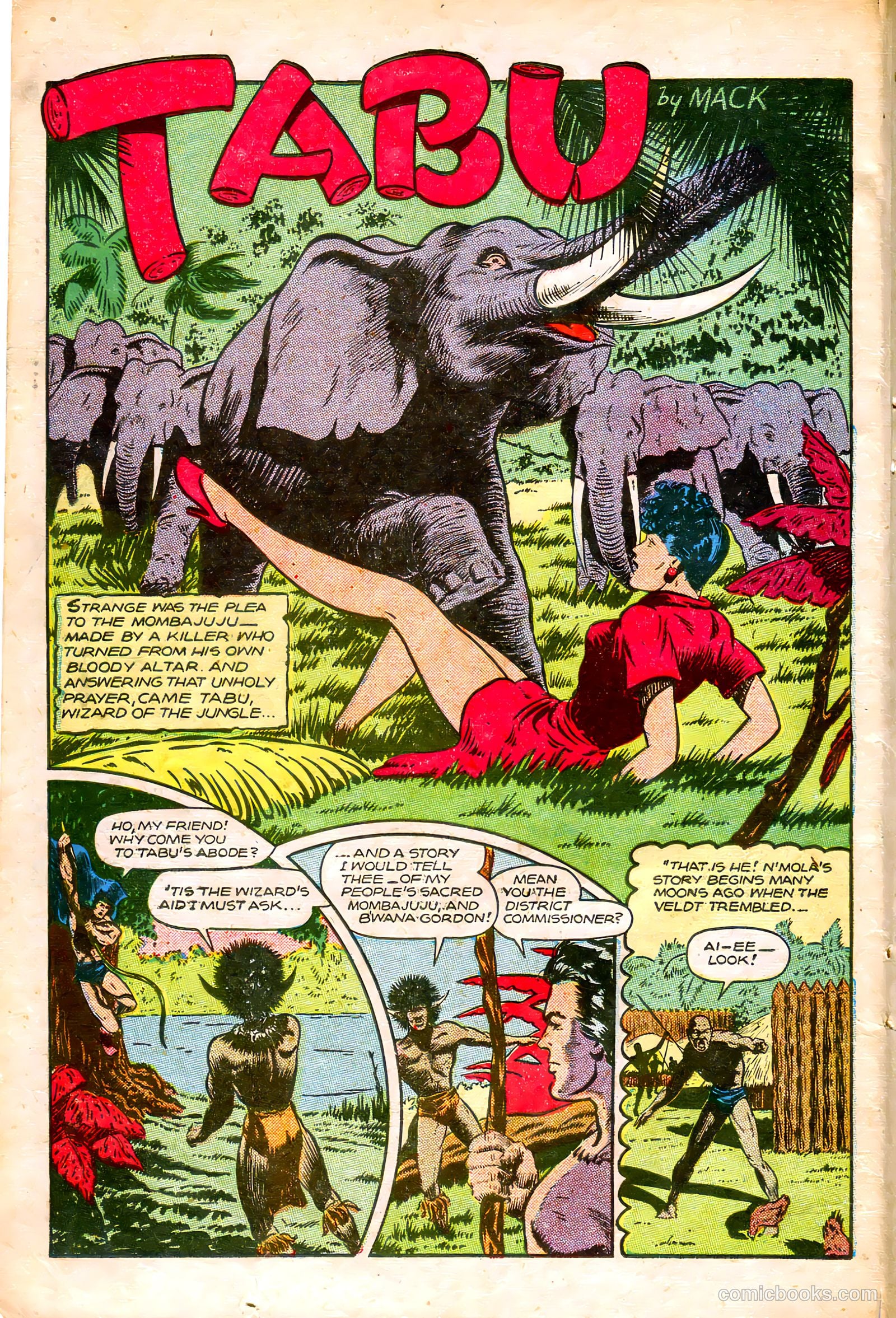 Jungle Comics #87 — page 36 of 52