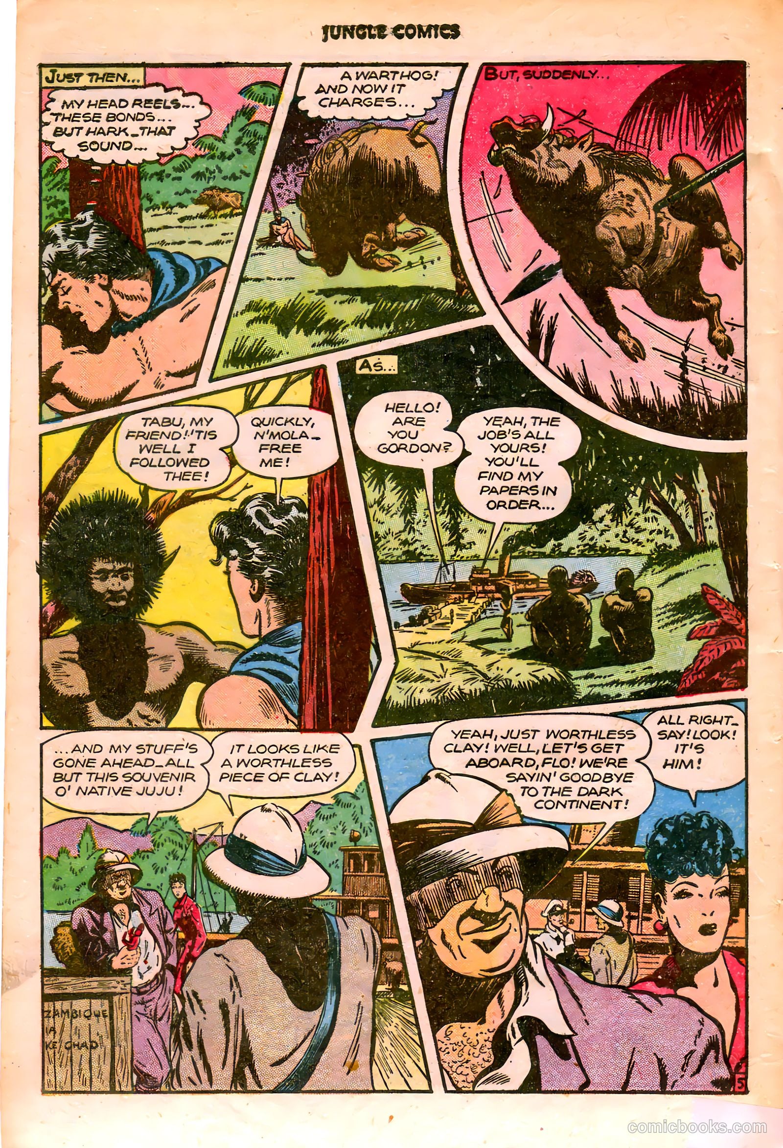 Jungle Comics #87 — page 40 of 52