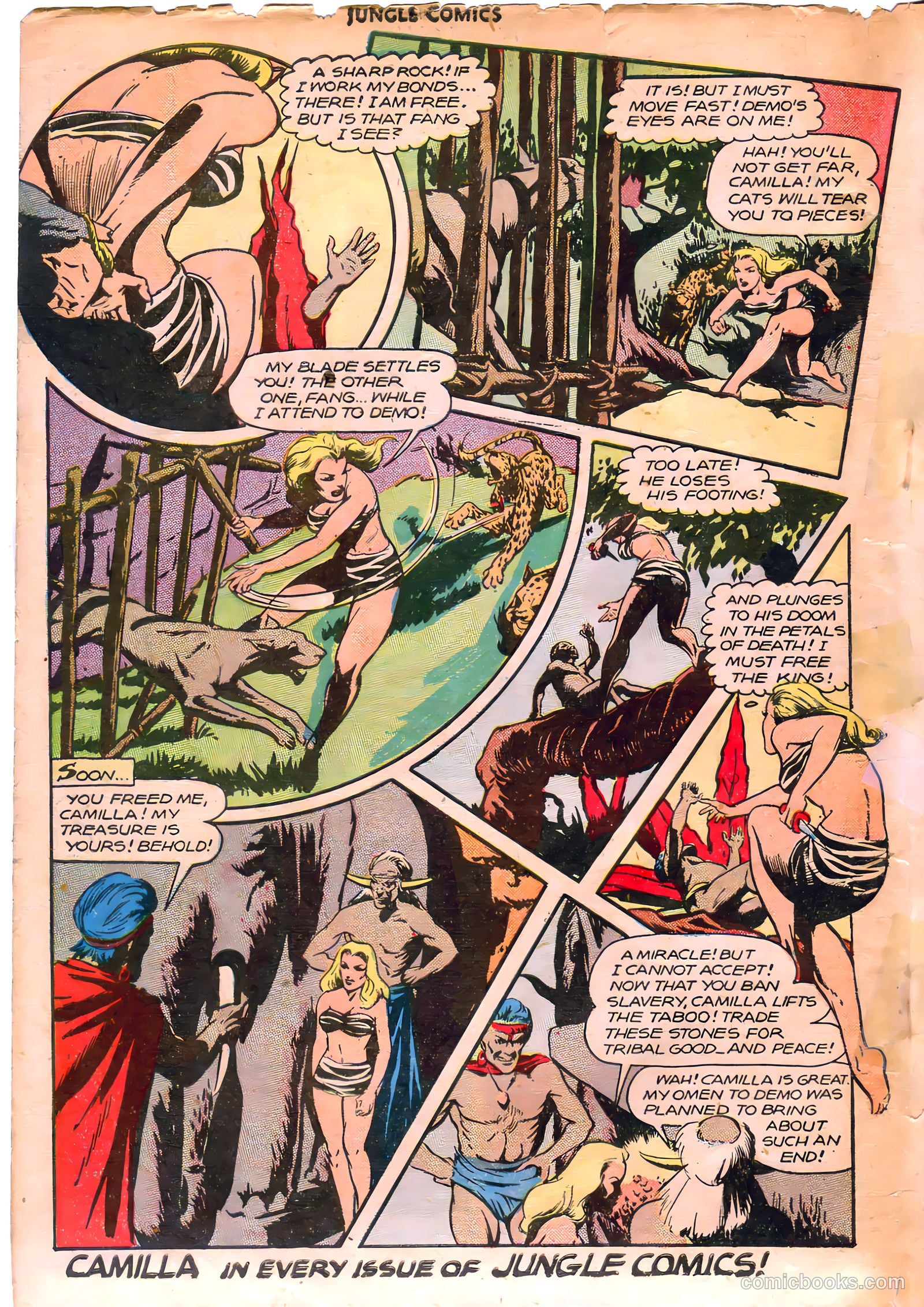 Jungle Comics #87 — page 50 of 52