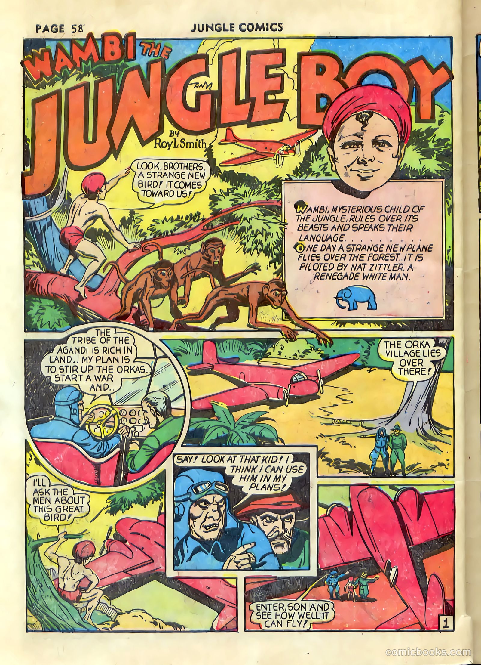 Jungle Comics #9 — page 60 of 68