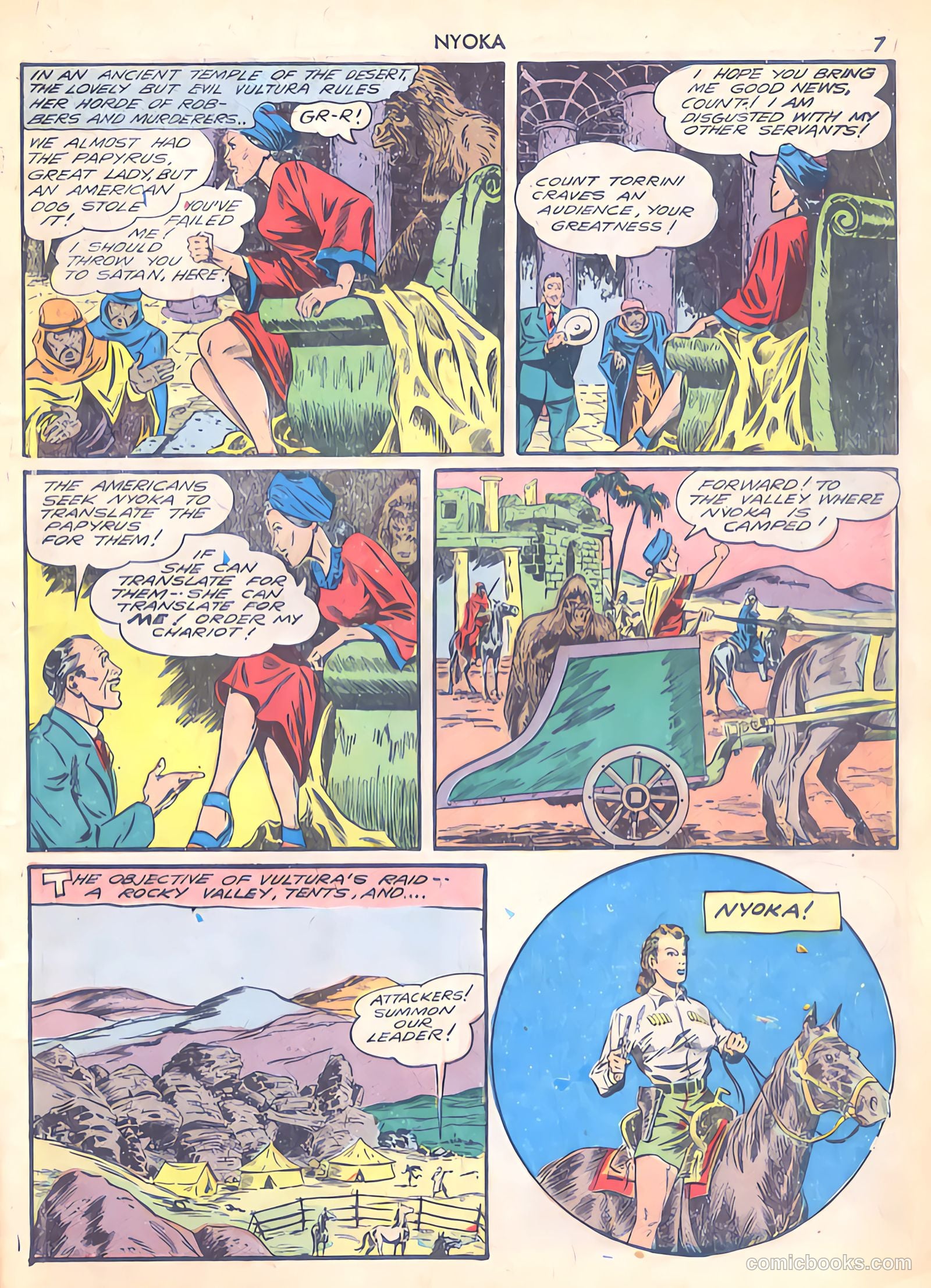 Jungle Girl #1 — page 7 of 68