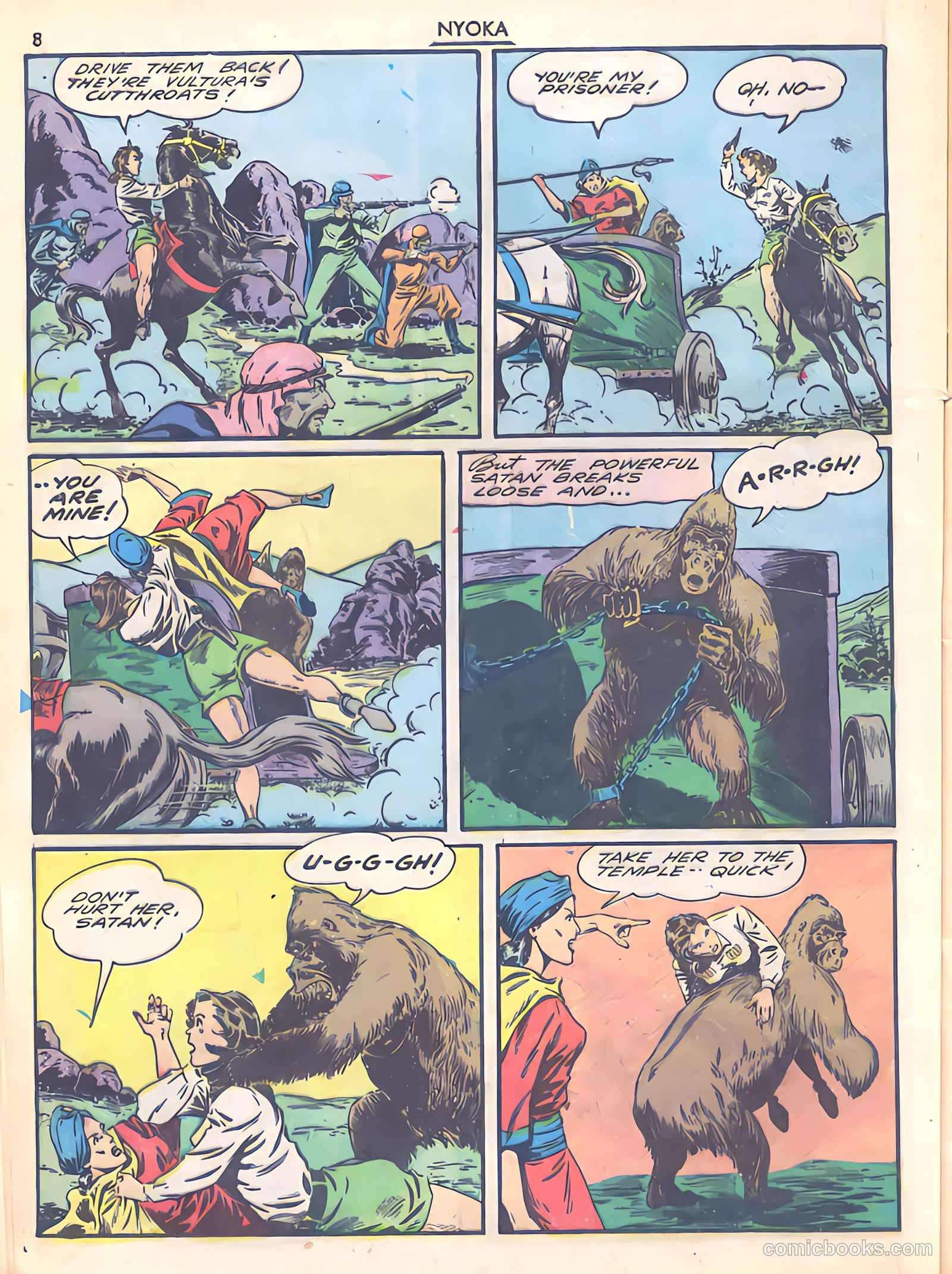 Jungle Girl #1 — page 8 of 68