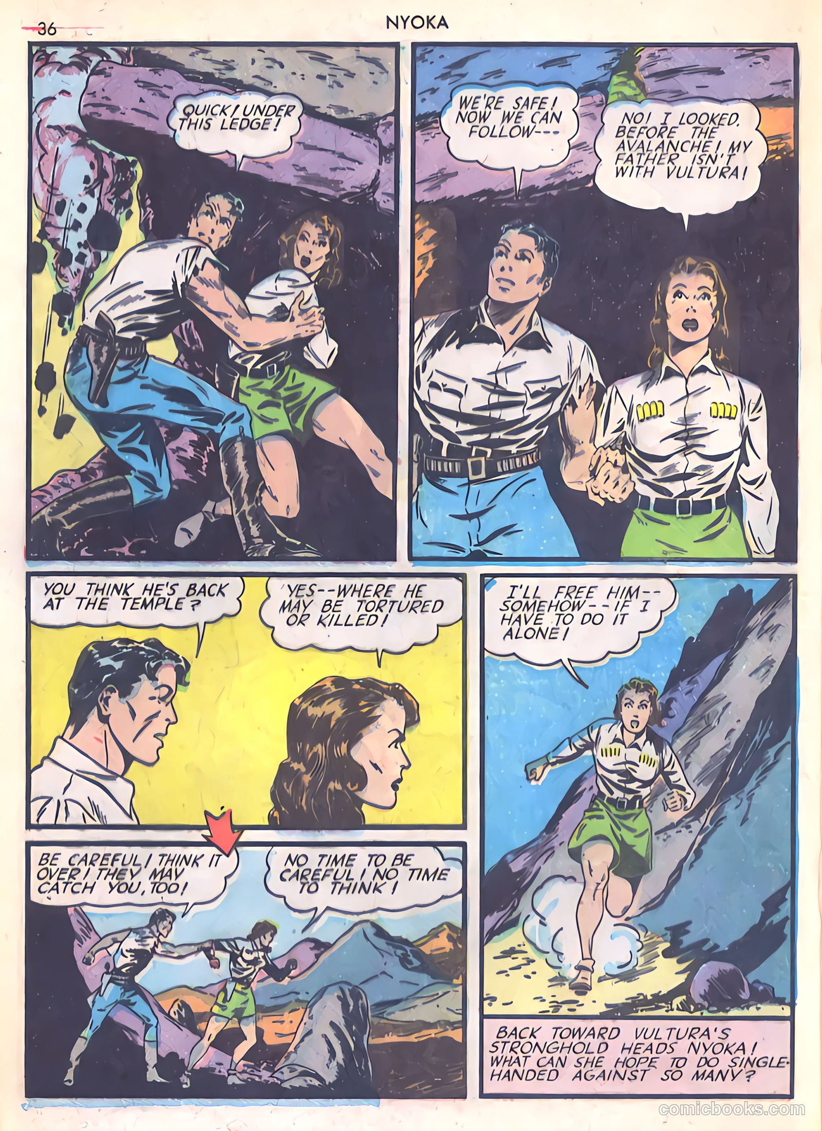 Jungle Girl #1 — page 36 of 68