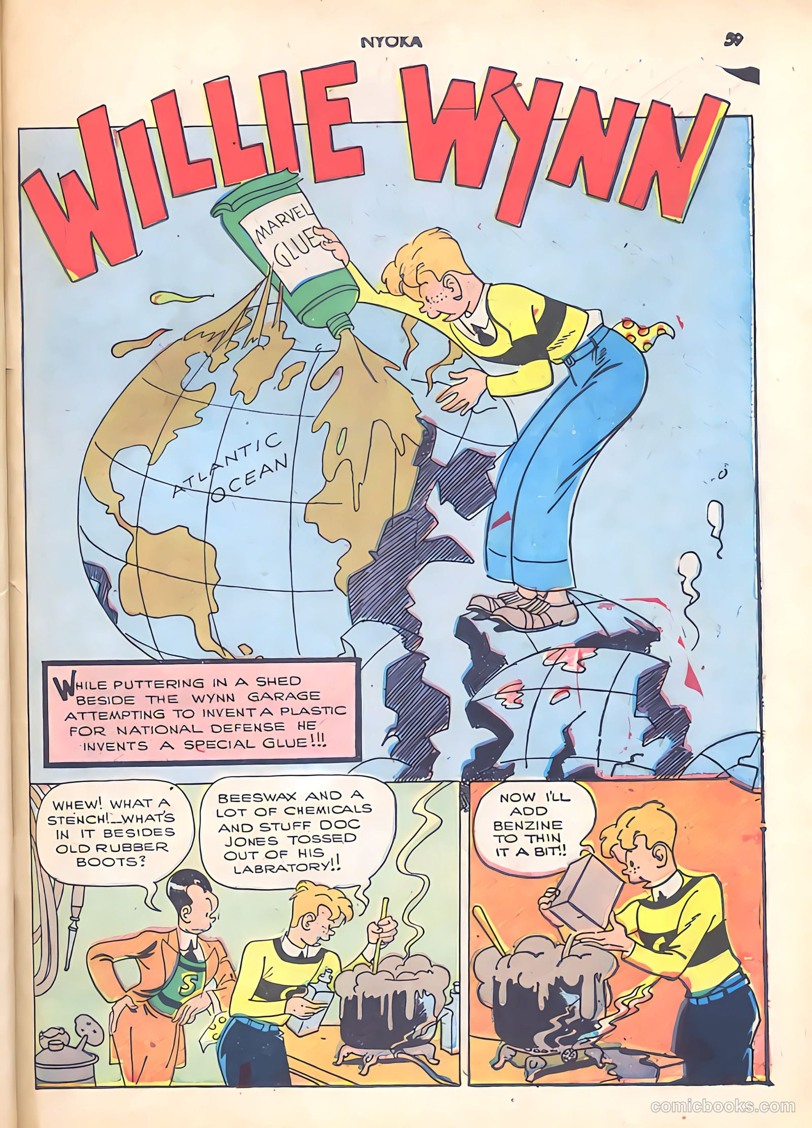 Jungle Girl #1 — page 59 of 68