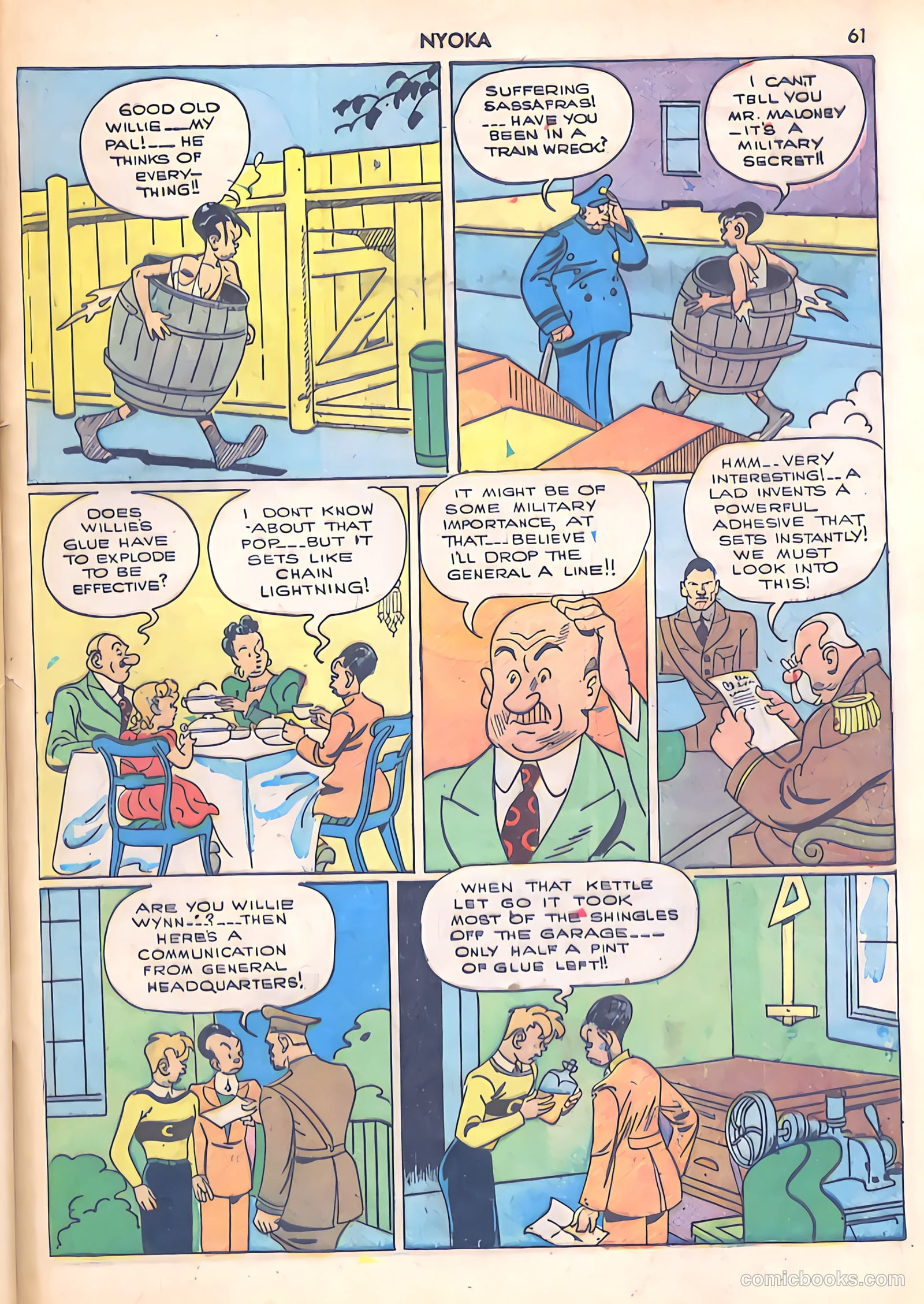 Jungle Girl #1 — page 61 of 68