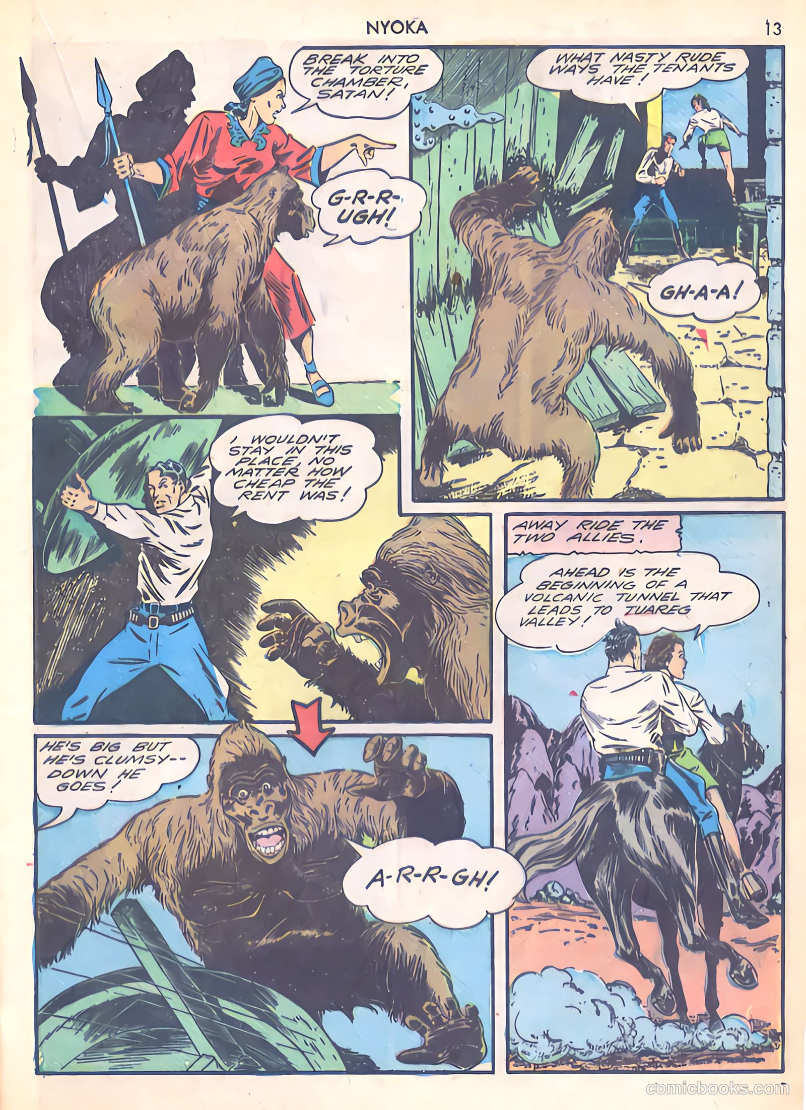 Jungle Girl #1 — page 13 of 68