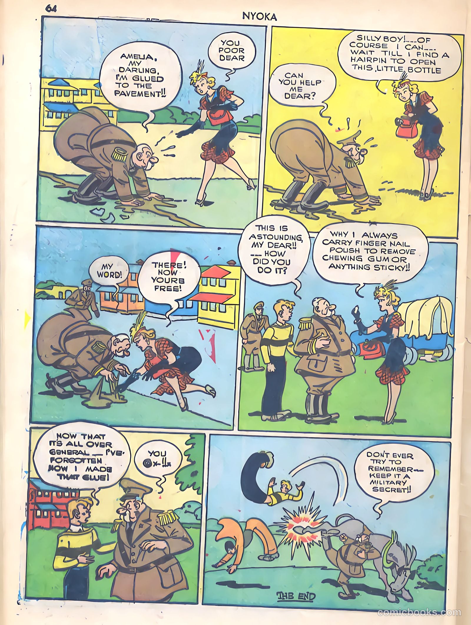 Jungle Girl #1 — page 64 of 68