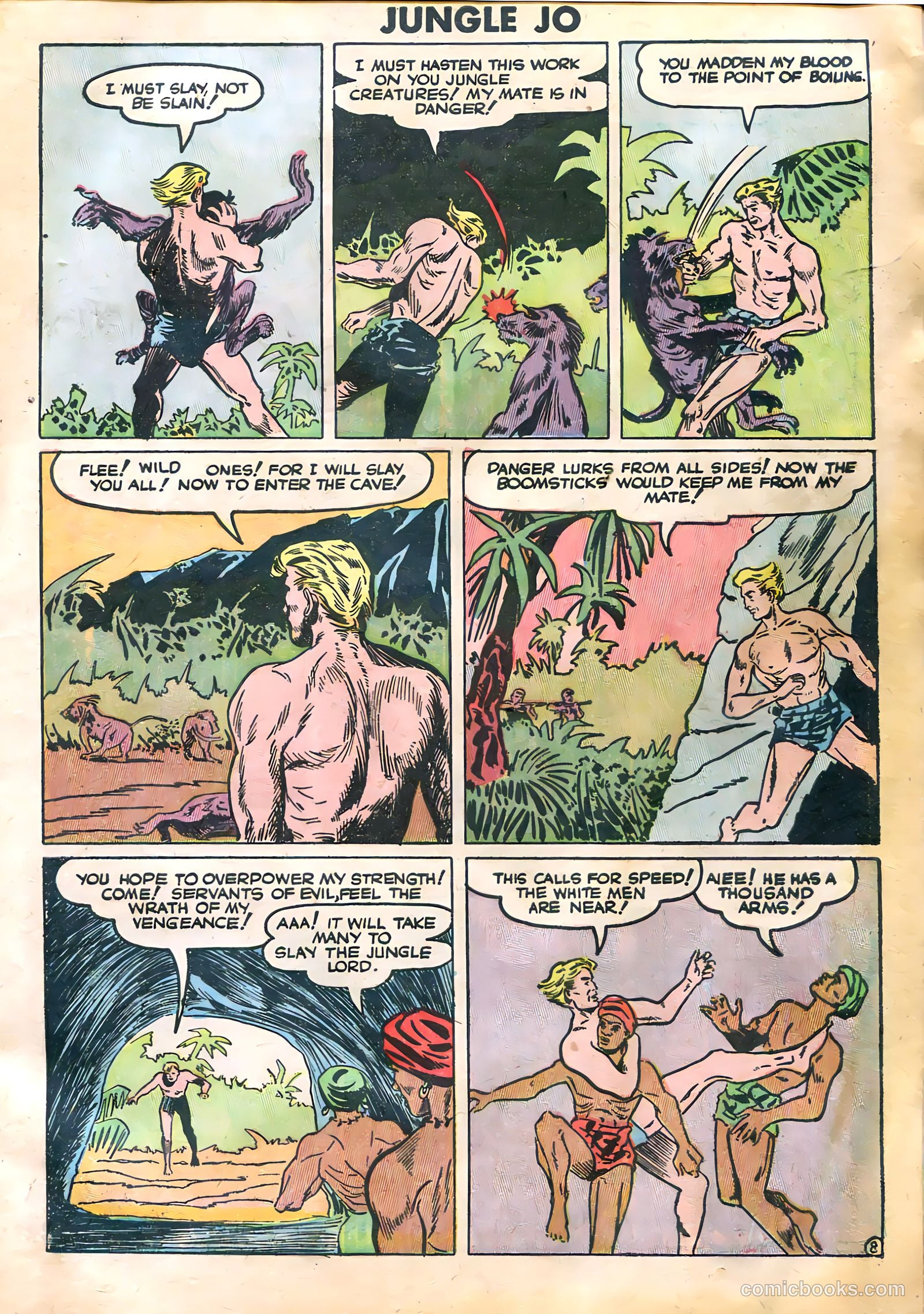 Jungle Jo #1 — page 9 of 36