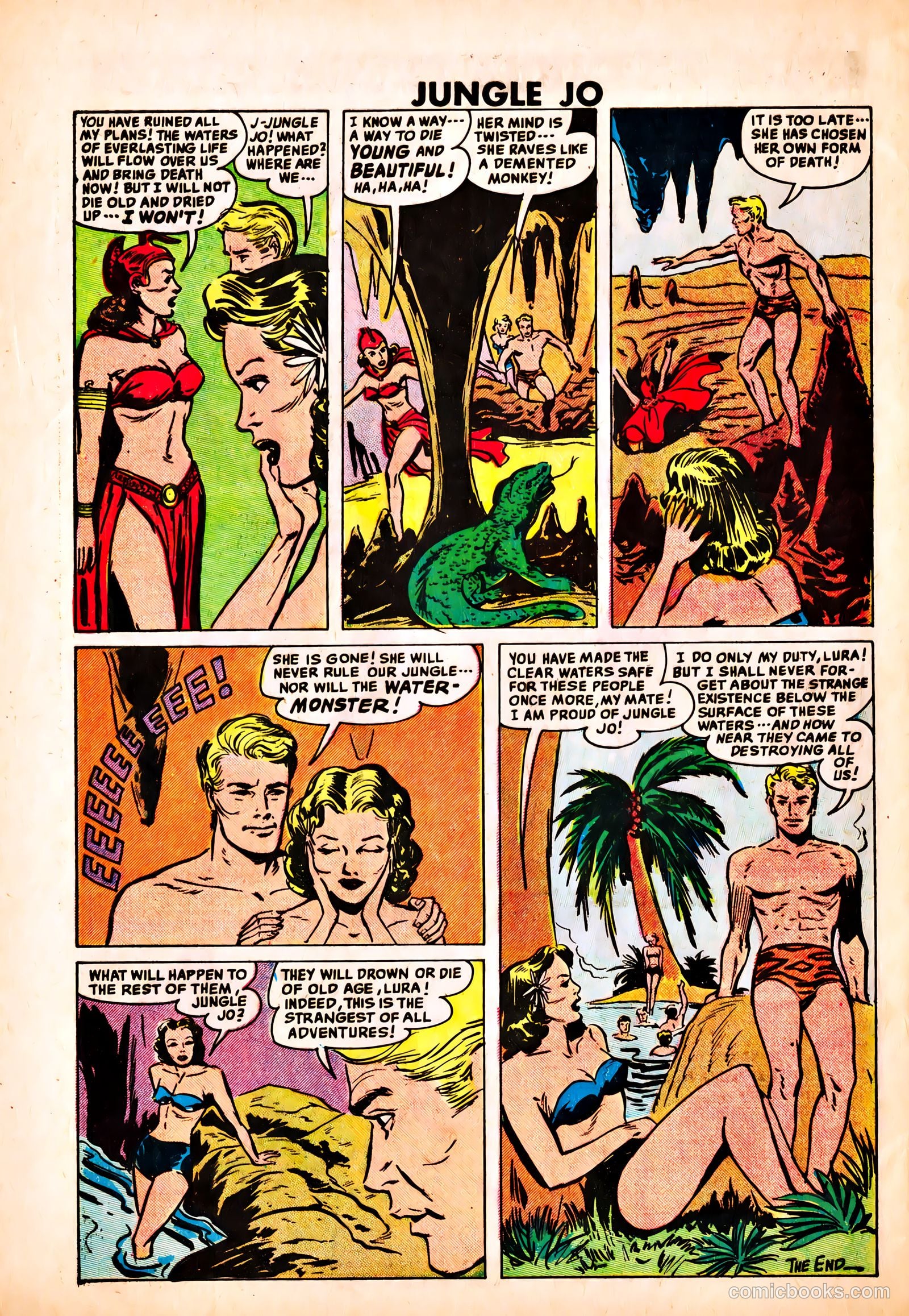 Jungle Jo #3 — page 32 of 36