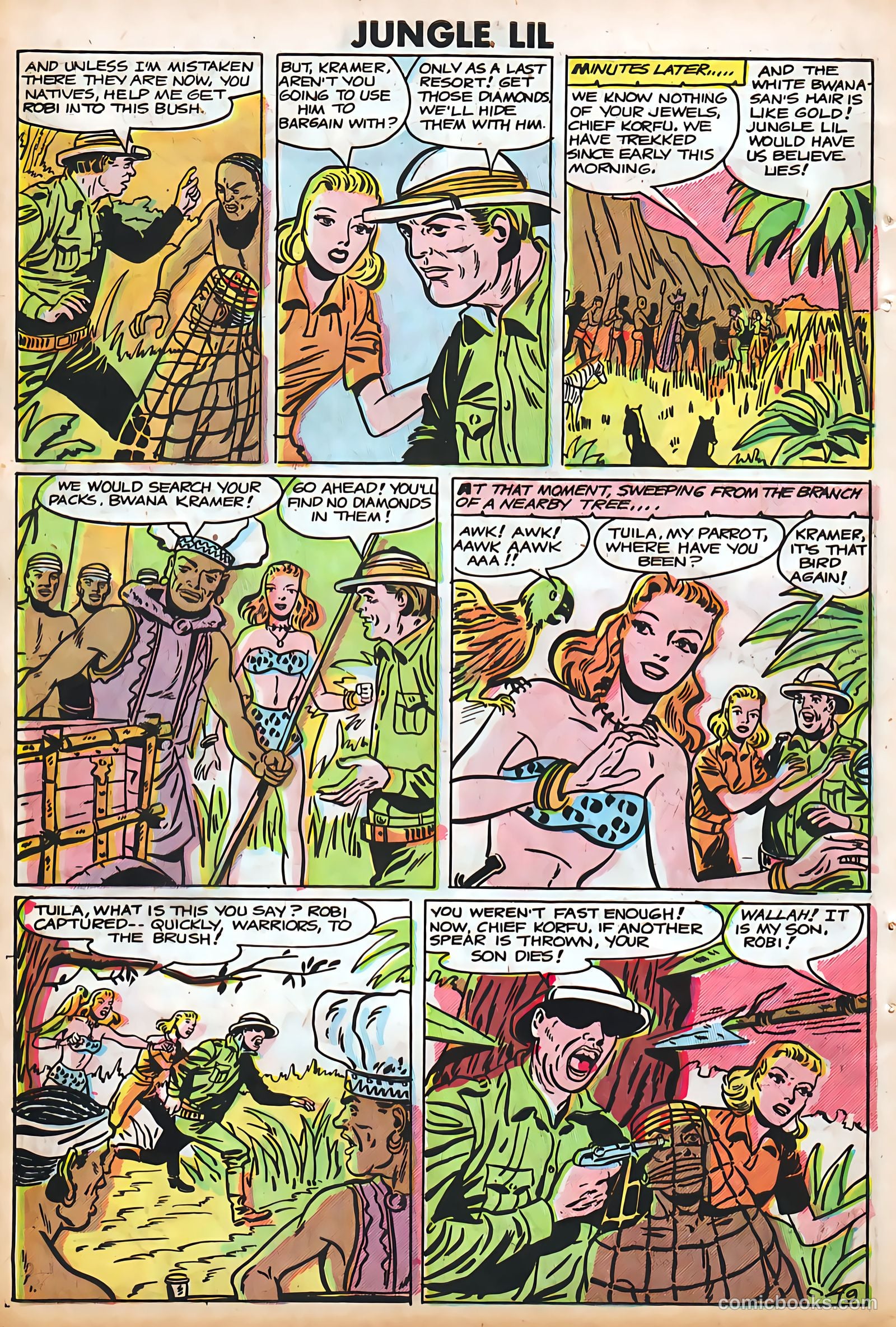 Jungle Lil #1 — page 10 of 36