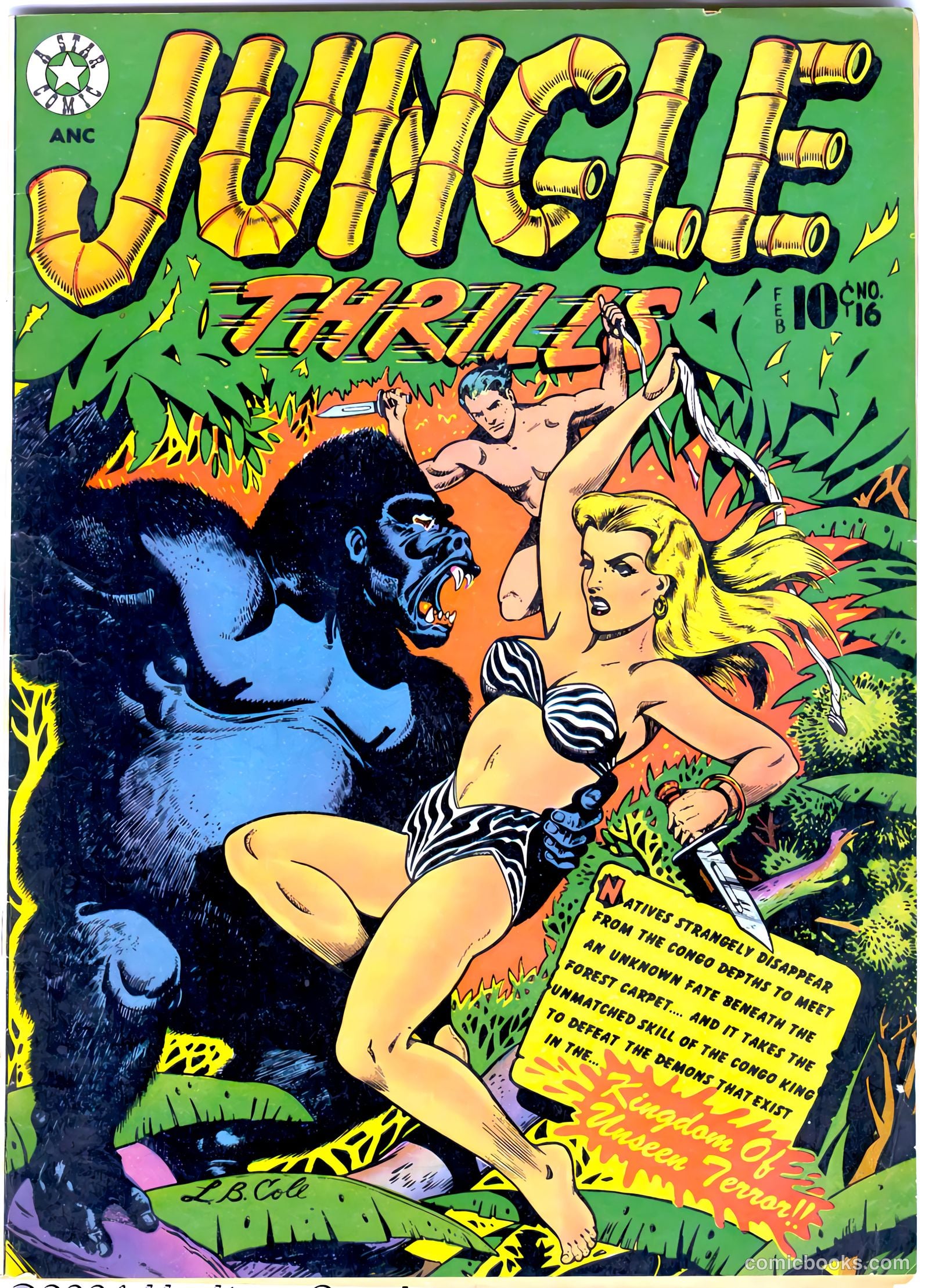 Jungle Thrills #16 — page 1 of 34