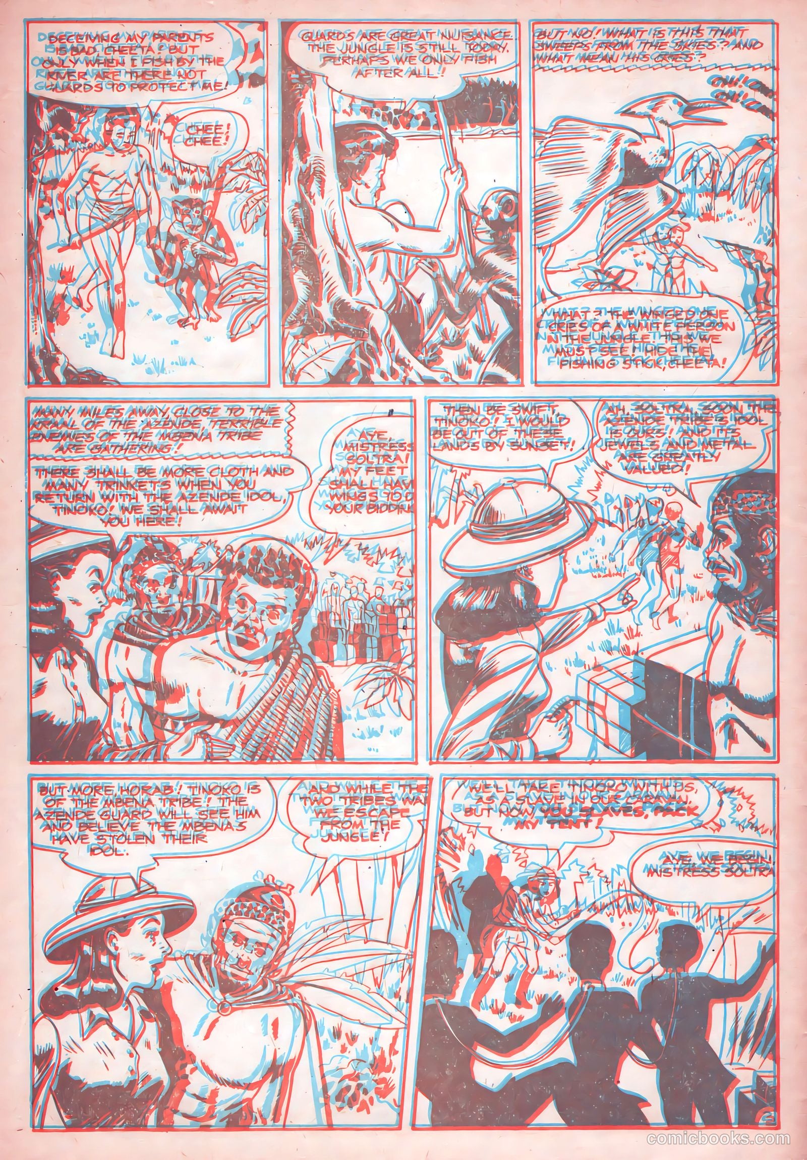 Jungle Thrills 3-D #1 — page 4 of 36