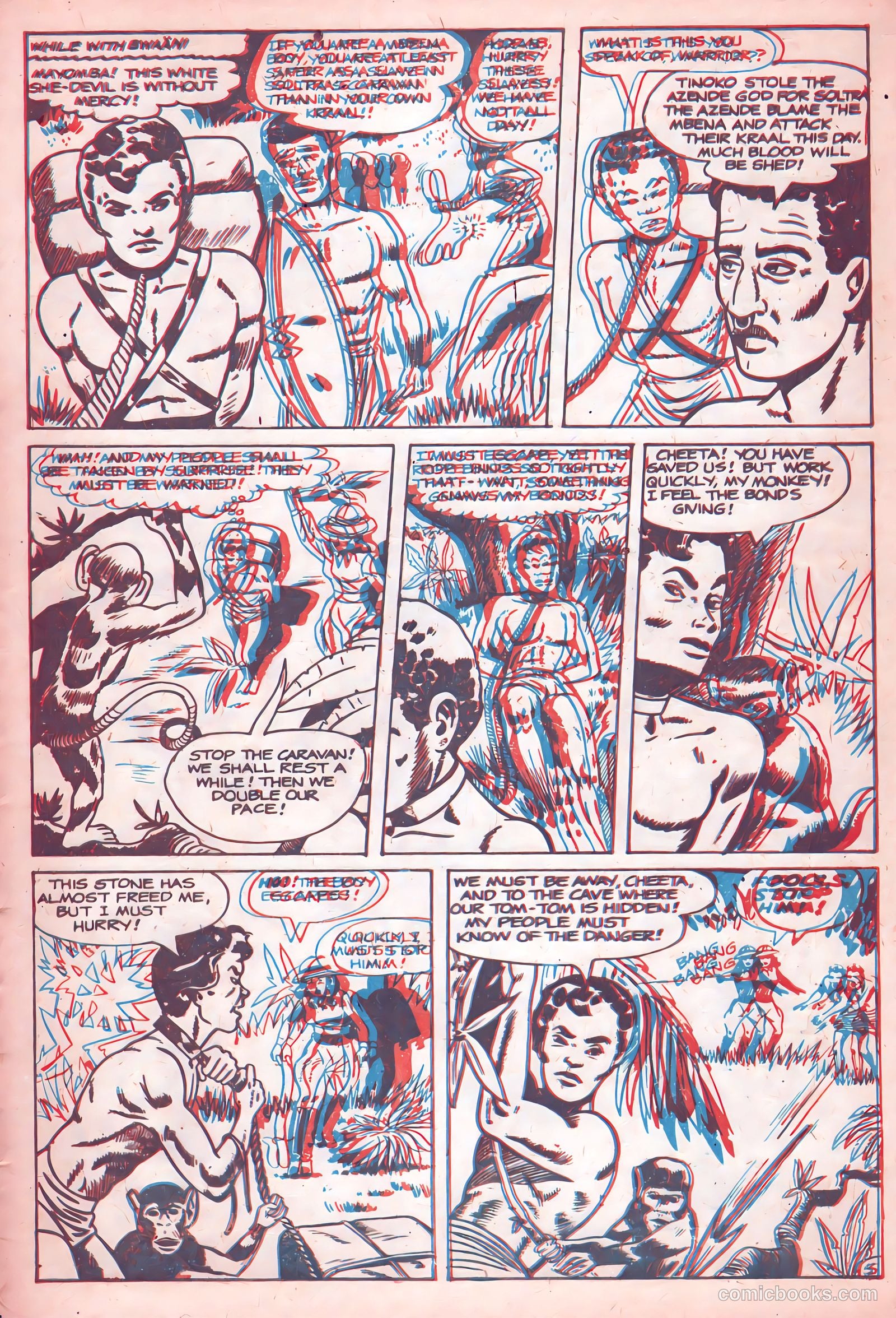 Jungle Thrills 3-D #1 — page 7 of 36