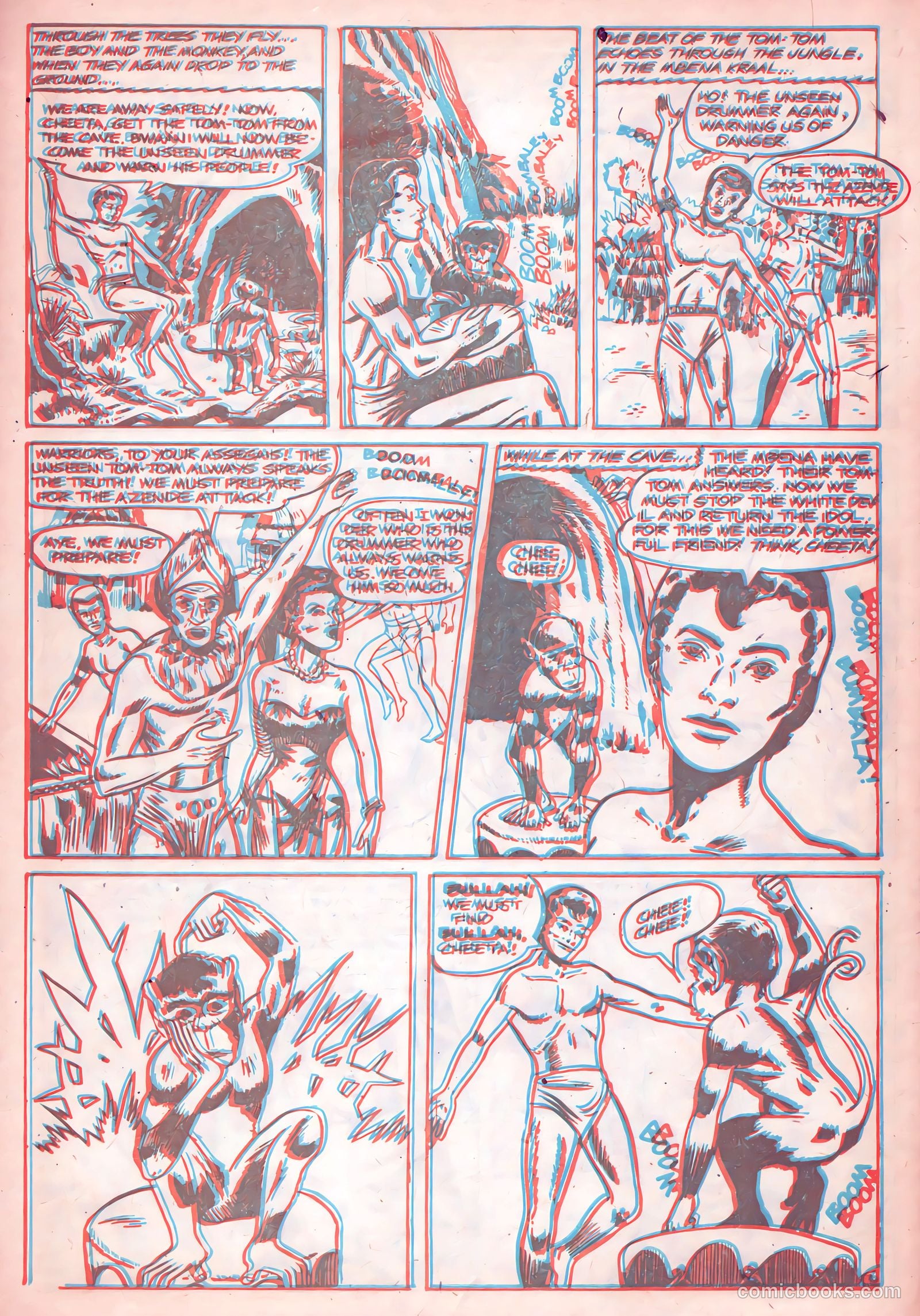 Jungle Thrills 3-D #1 — page 8 of 36