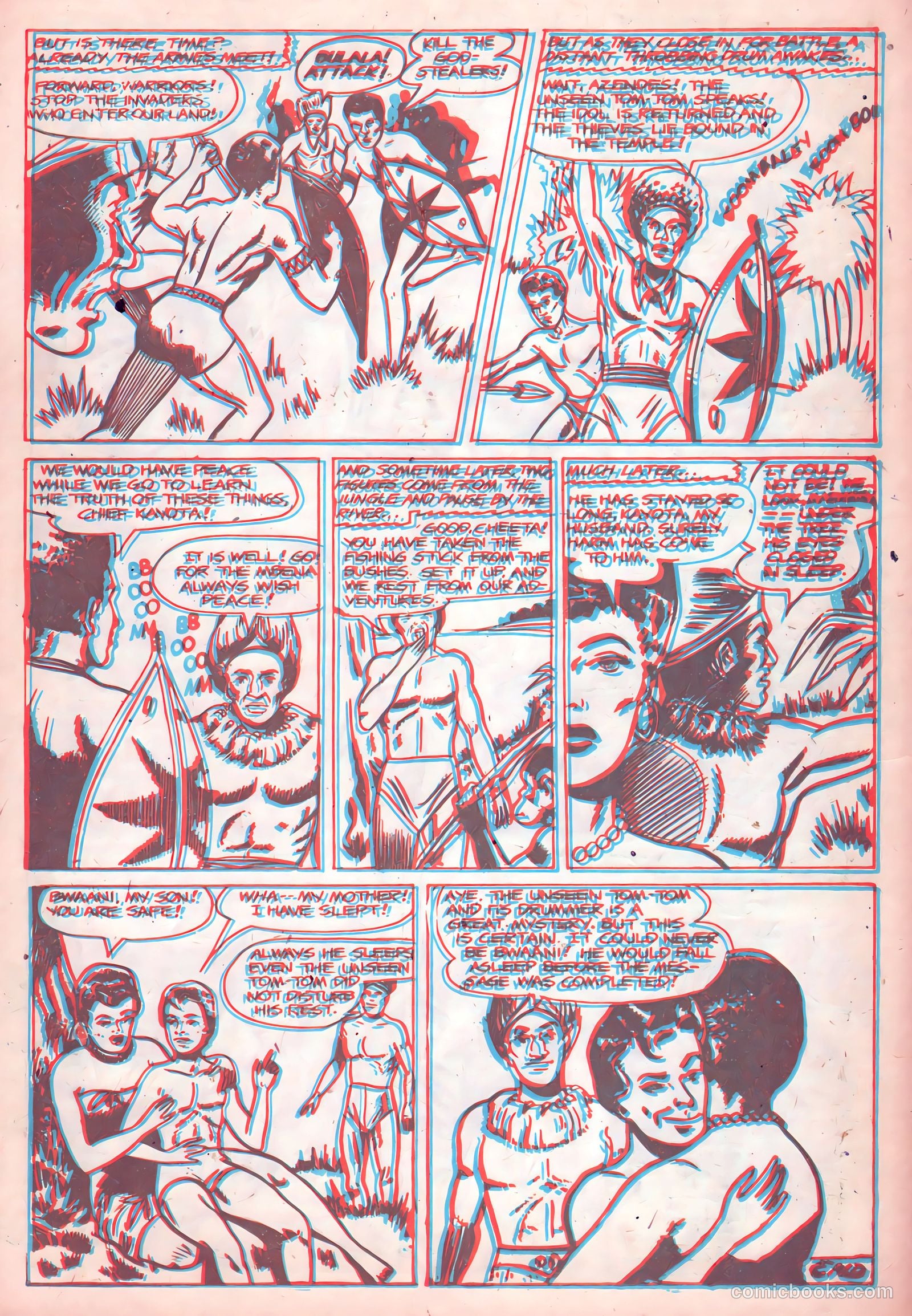 Jungle Thrills 3-D #1 — page 11 of 36