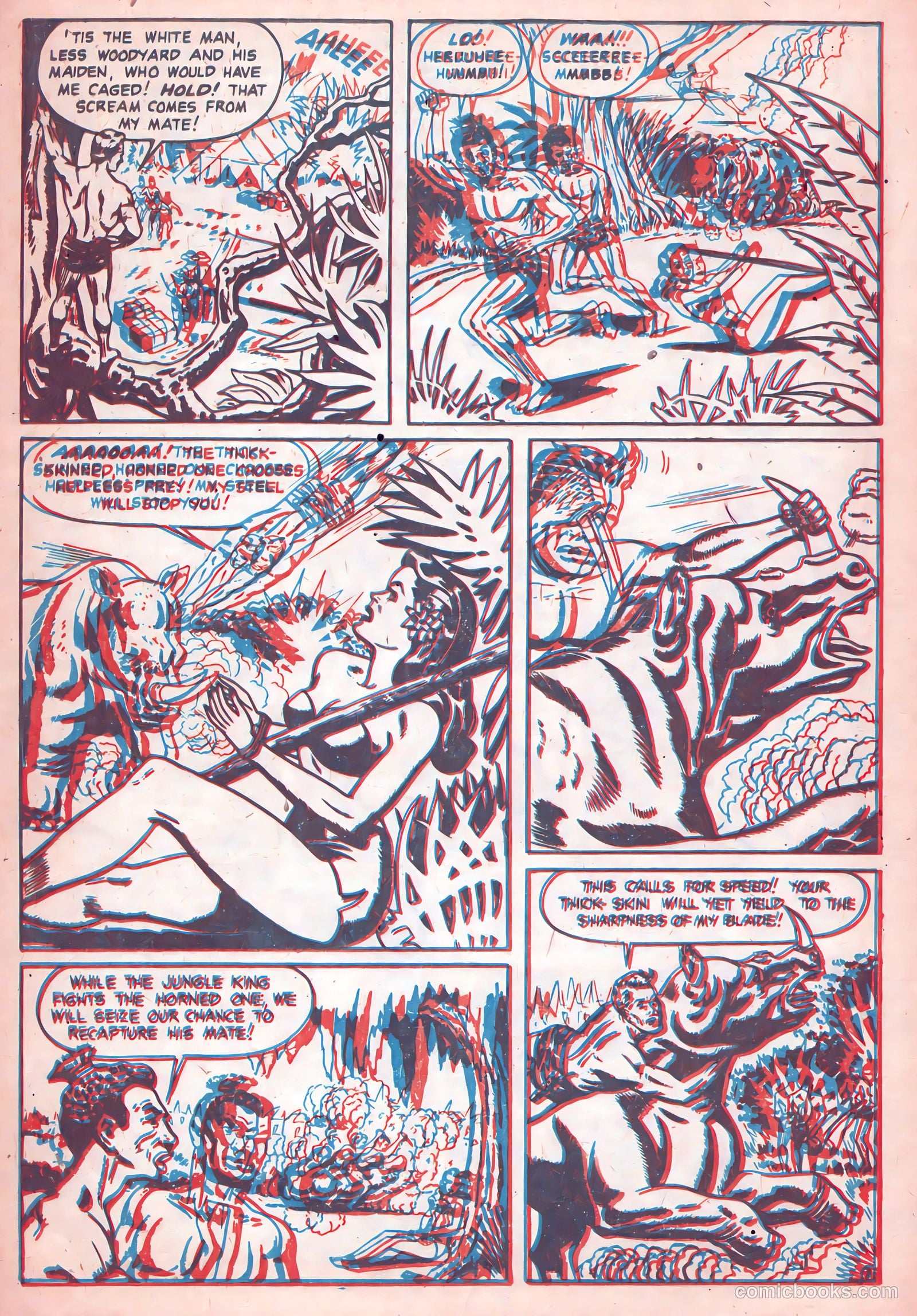 Jungle Thrills 3-D #1 — page 14 of 36