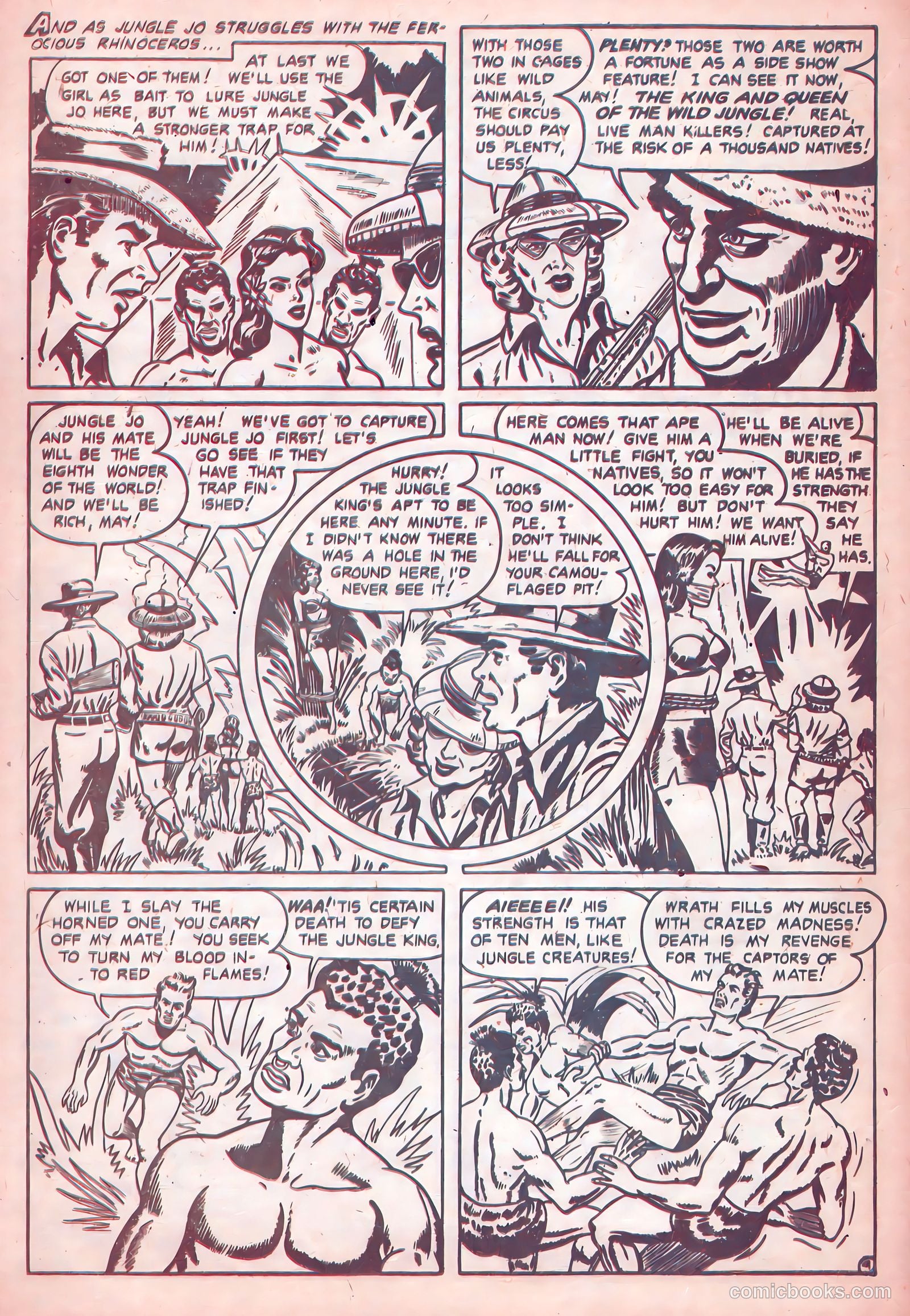 Jungle Thrills 3-D #1 — page 15 of 36