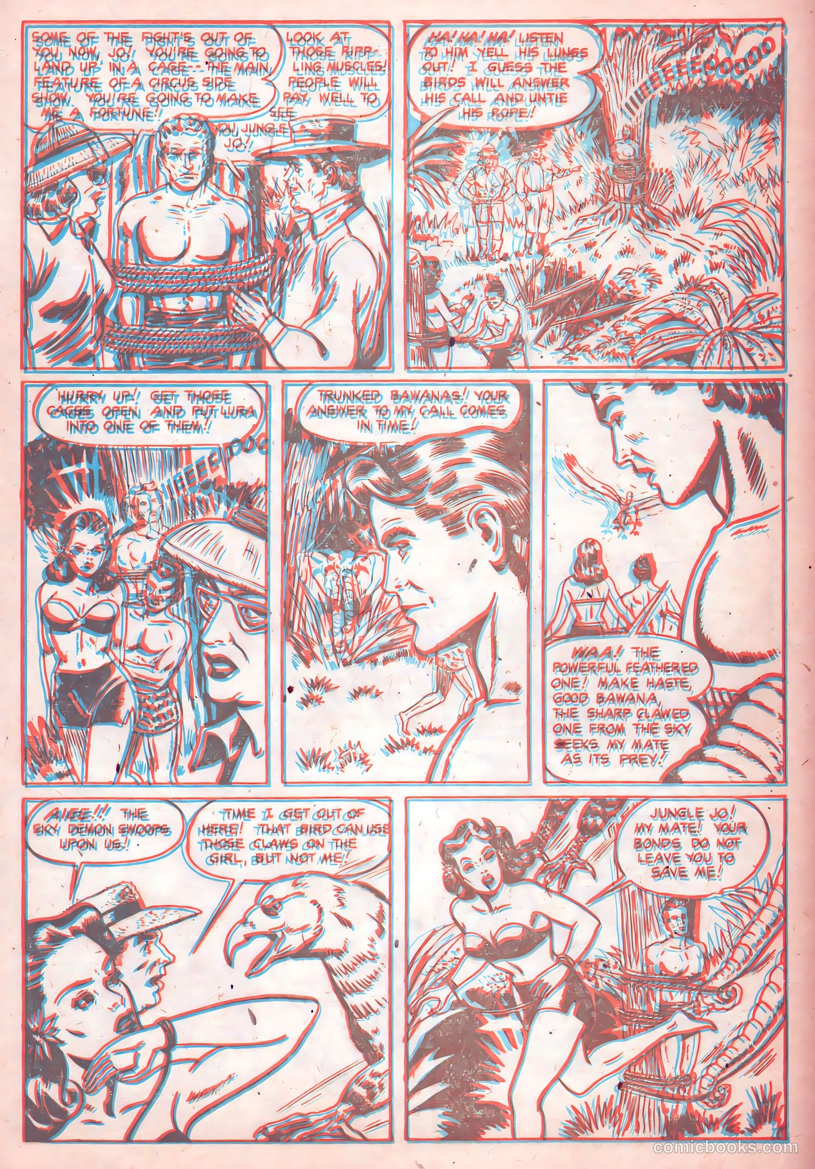 Jungle Thrills 3-D #1 — page 17 of 36