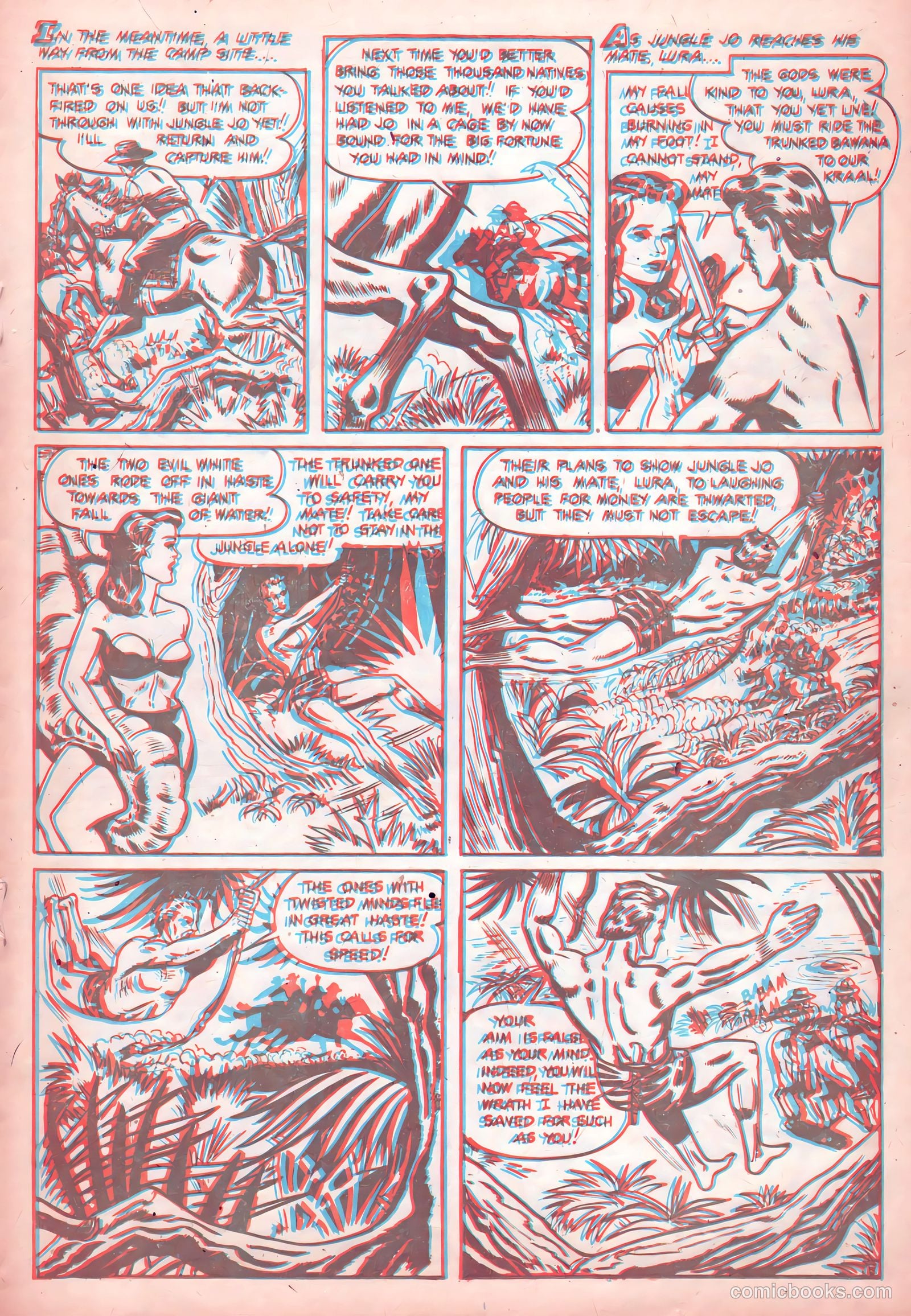 Jungle Thrills 3-D #1 — page 19 of 36
