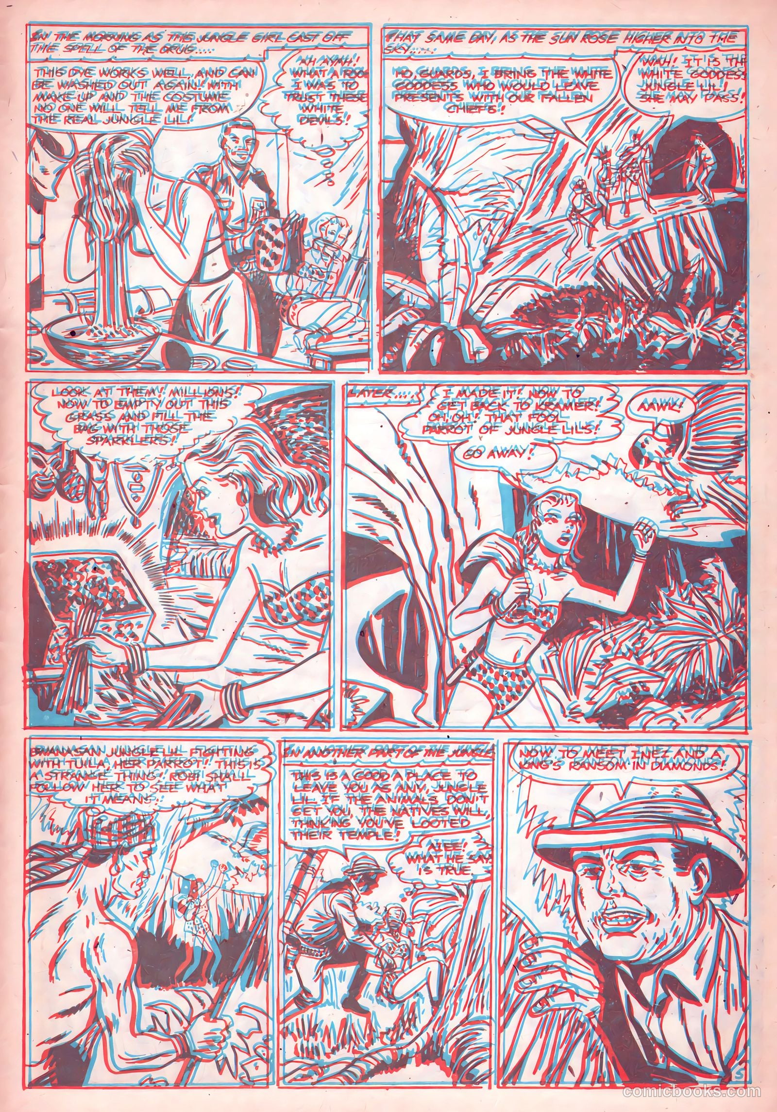 Jungle Thrills 3-D #1 — page 29 of 36