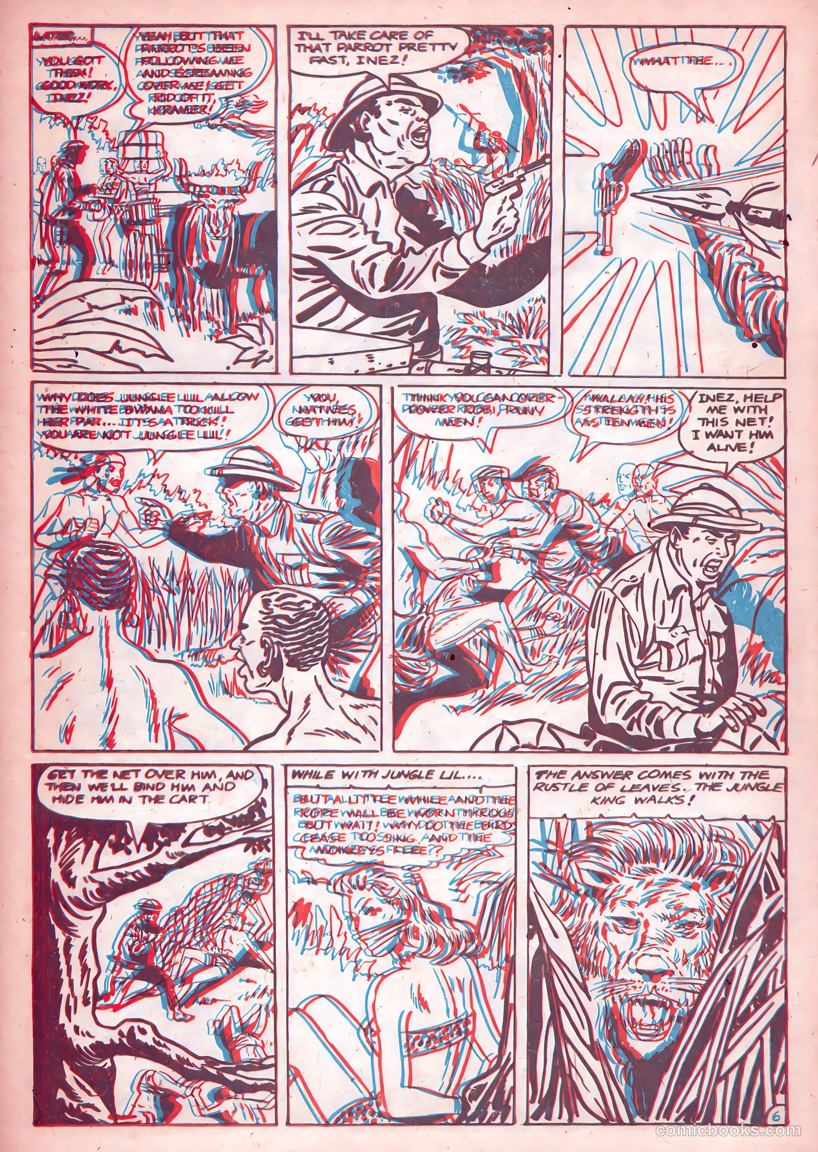 Jungle Thrills 3-D #1 — page 30 of 36