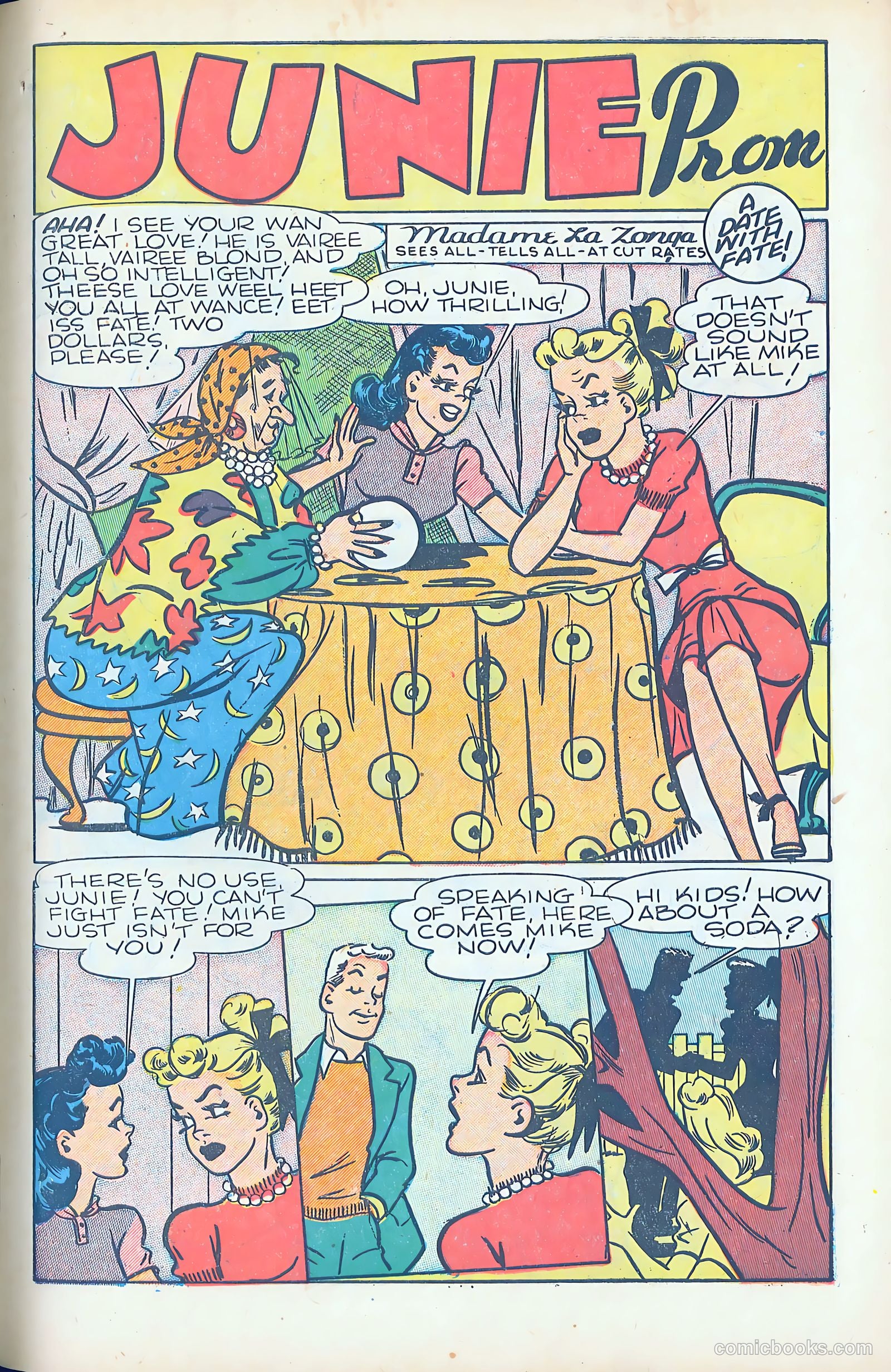 Junie Prom Comics #7 — page 3 of 36