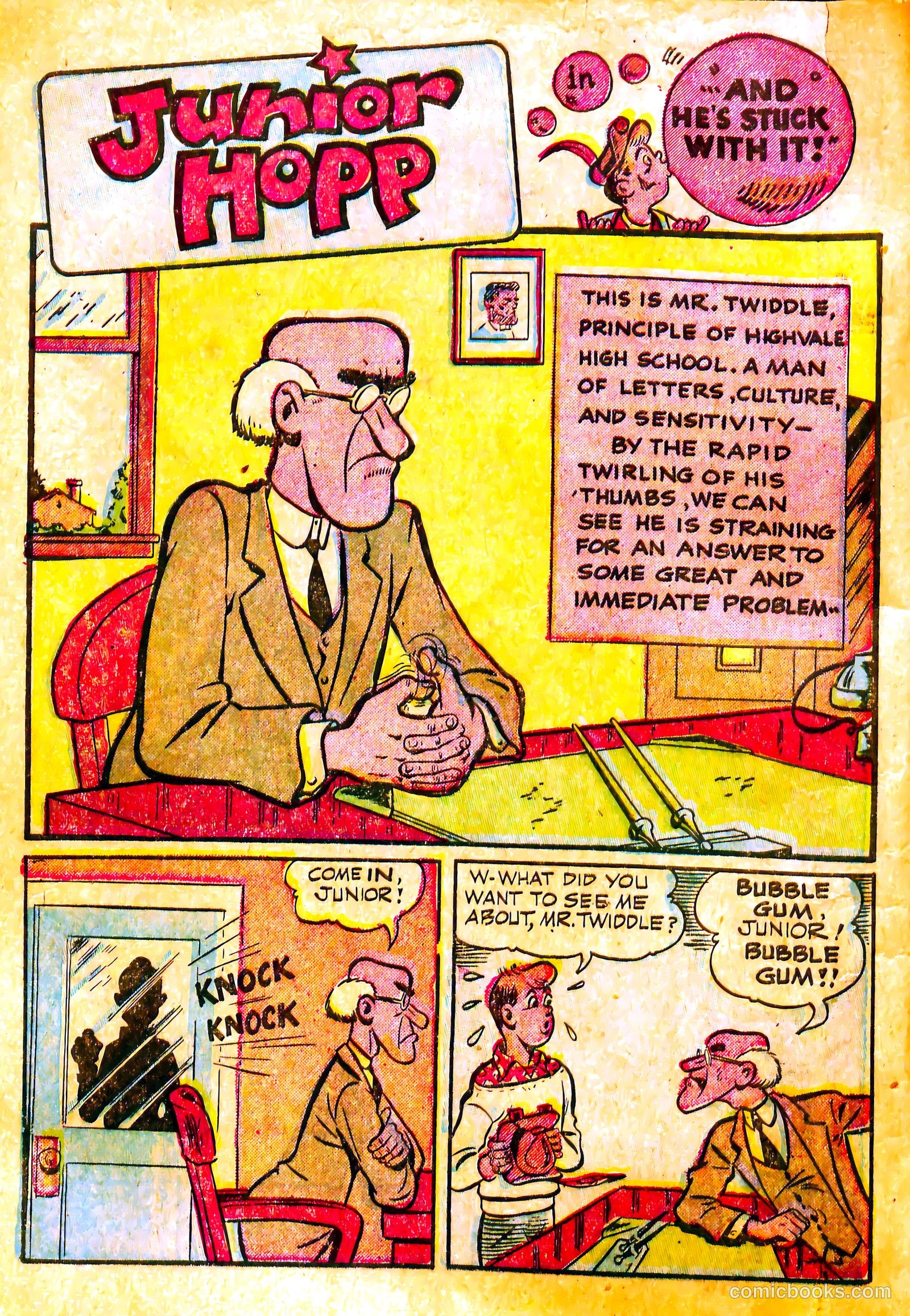 Junior Hopp Comics #1 — page 4 of 36