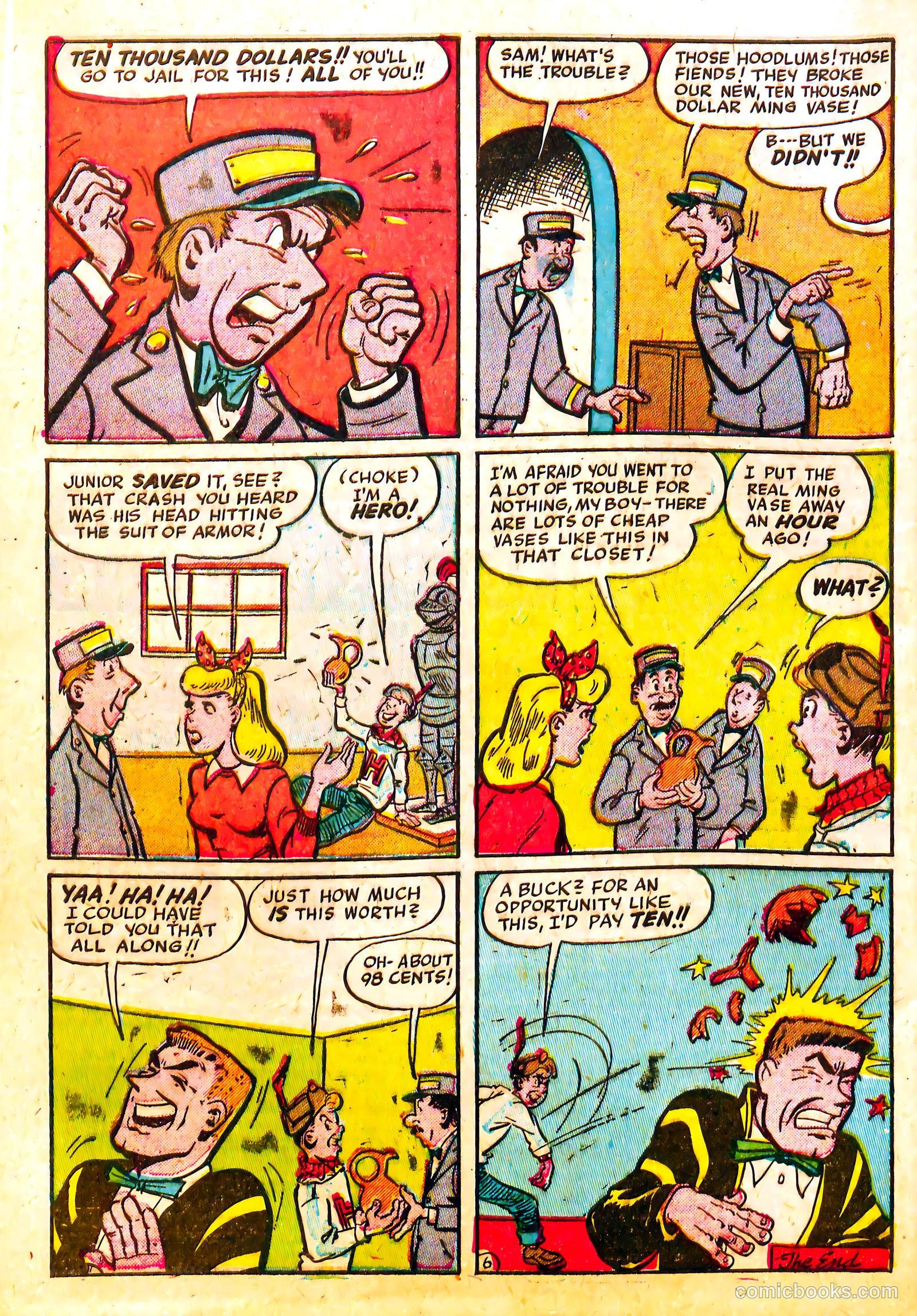 Junior Hopp Comics #2 — page 32 of 36