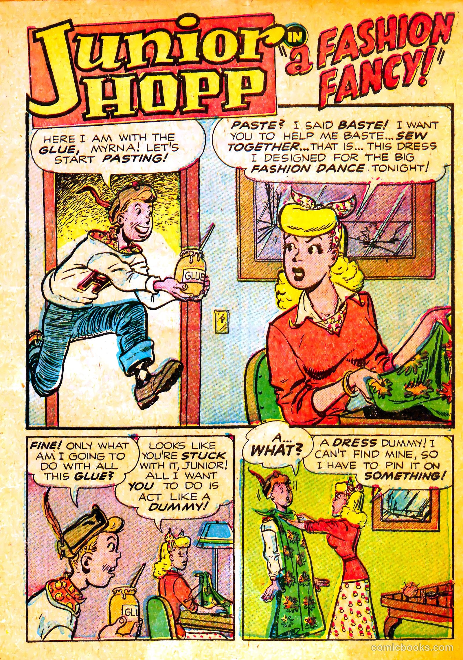 Junior Hopp Comics #3 — page 3 of 36