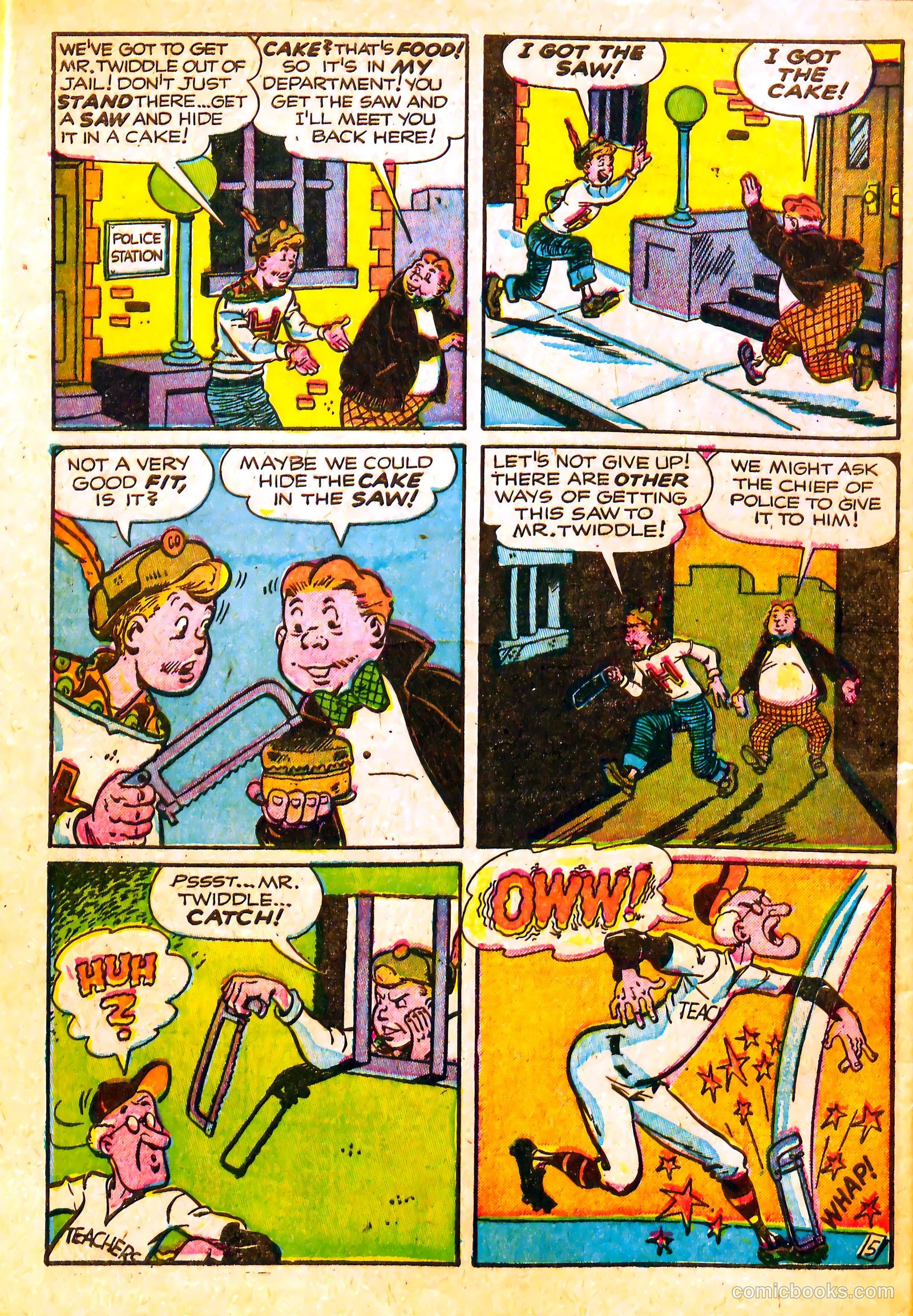Junior Hopp Comics #3 — page 28 of 36