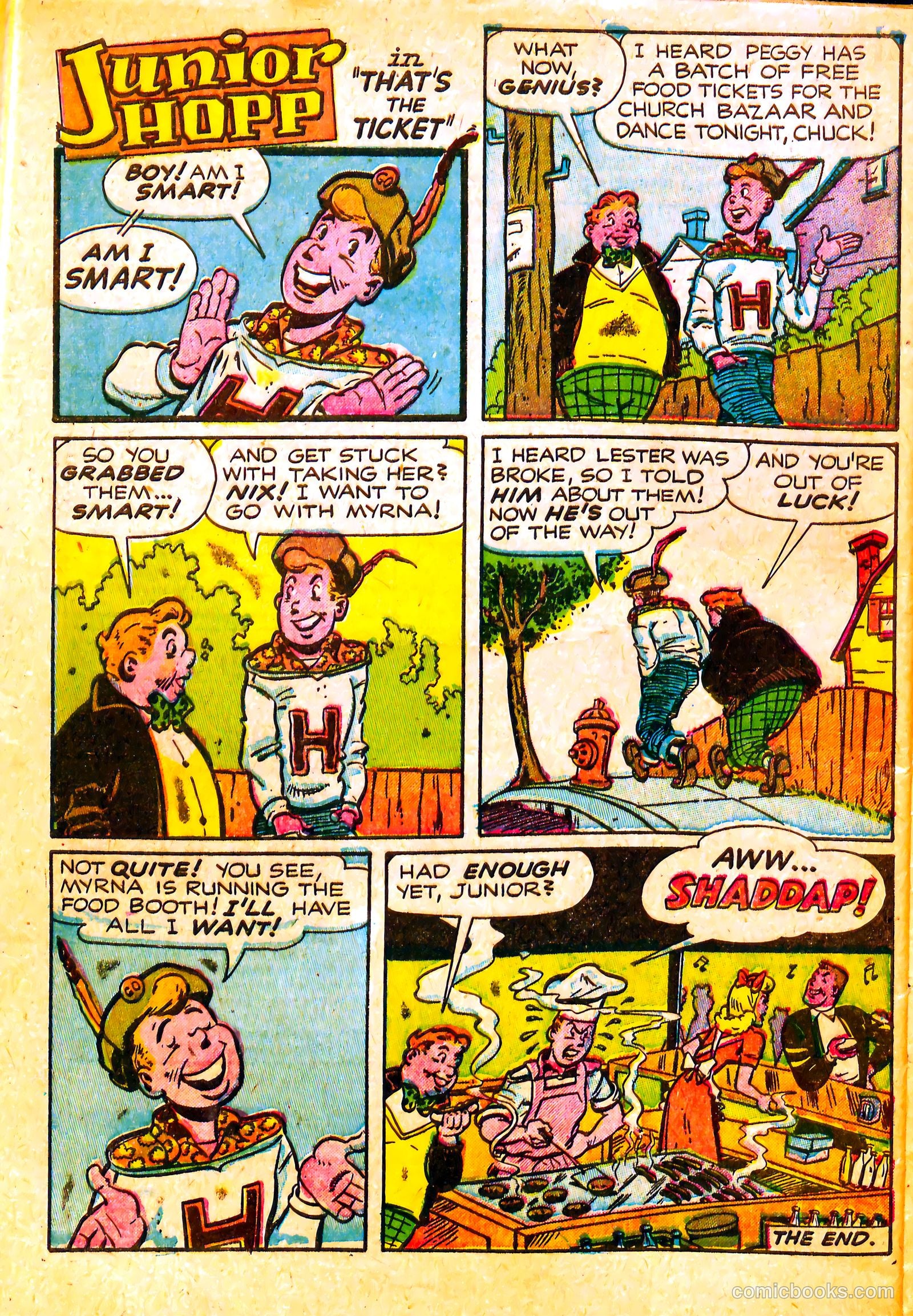 Junior Hopp Comics #3 — page 32 of 36