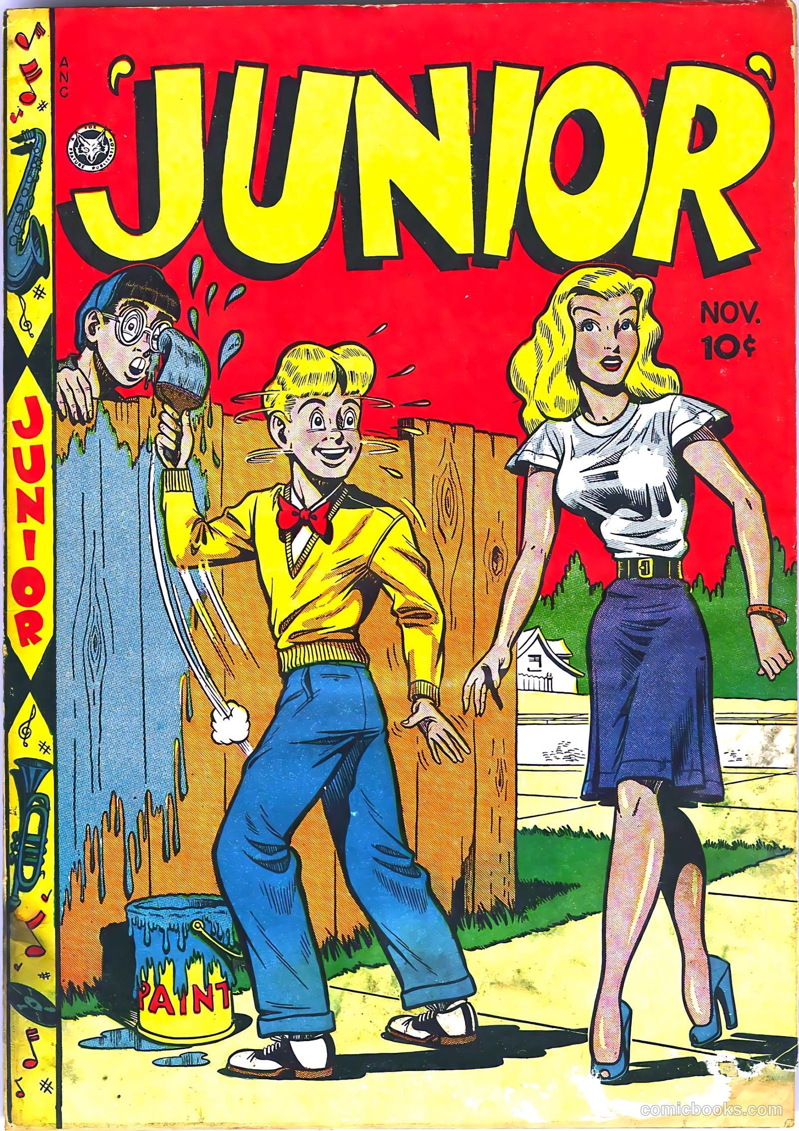 Junior [Junior Comics] #10 — page 1 of 37