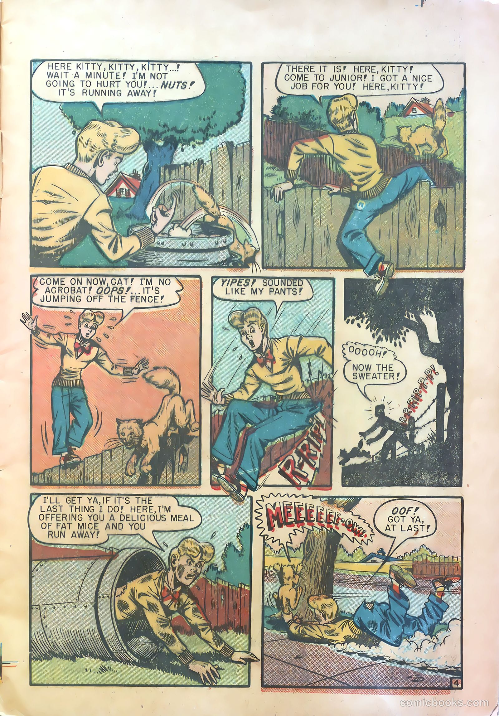 Junior [Junior Comics] #10 — page 5 of 37