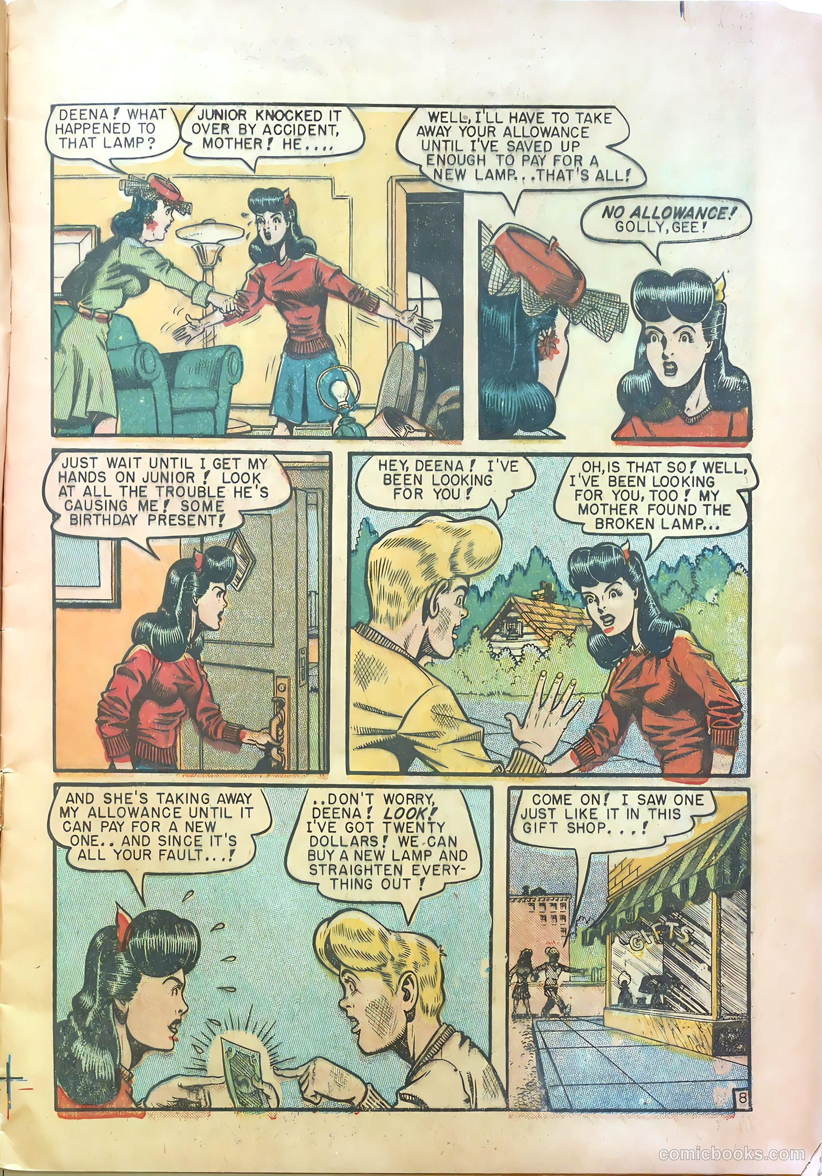 Junior [Junior Comics] #10 — page 9 of 37