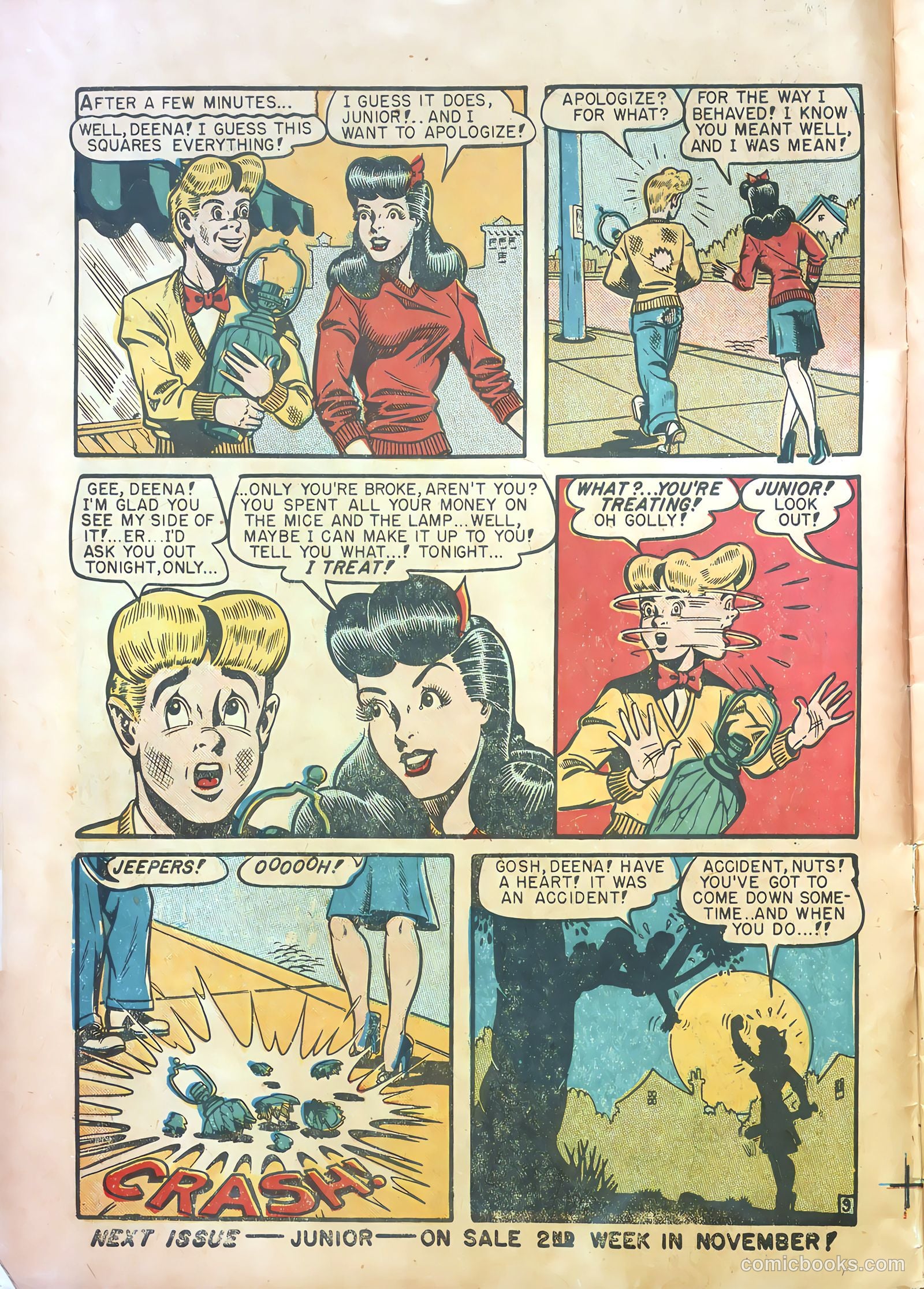 Junior [Junior Comics] #10 — page 10 of 37