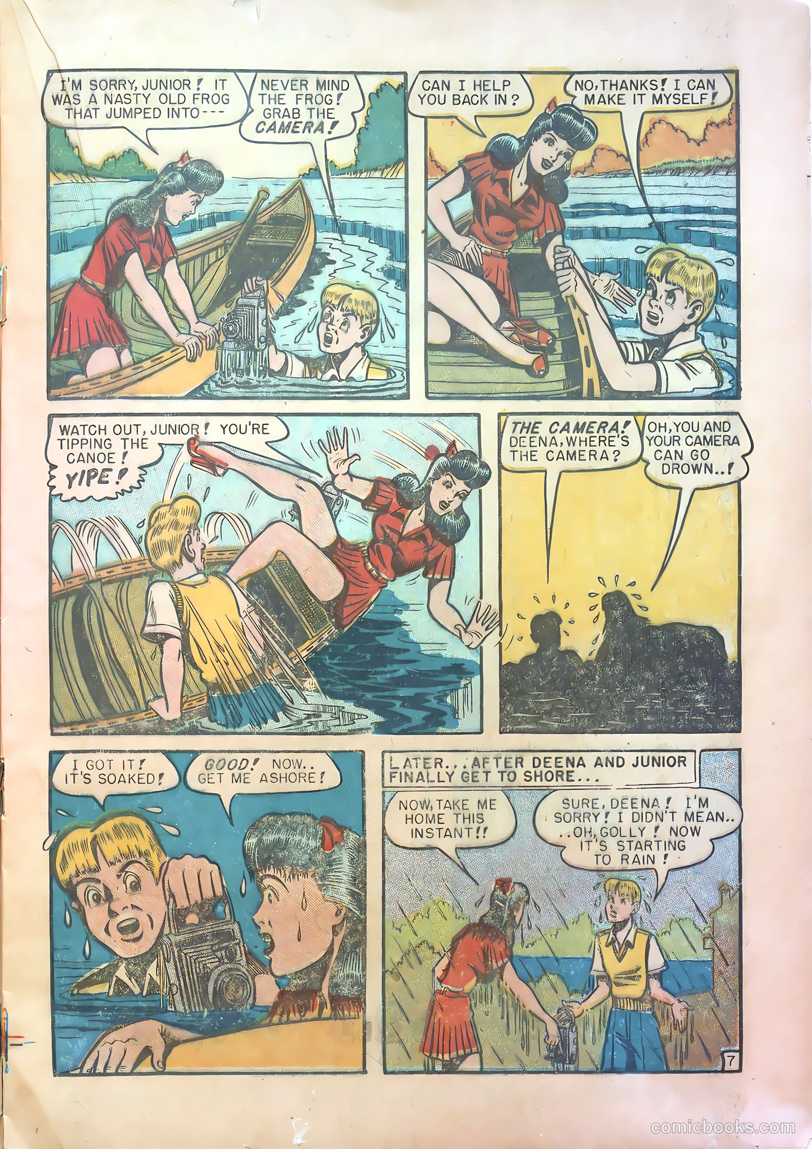 Junior [Junior Comics] #10 — page 17 of 37